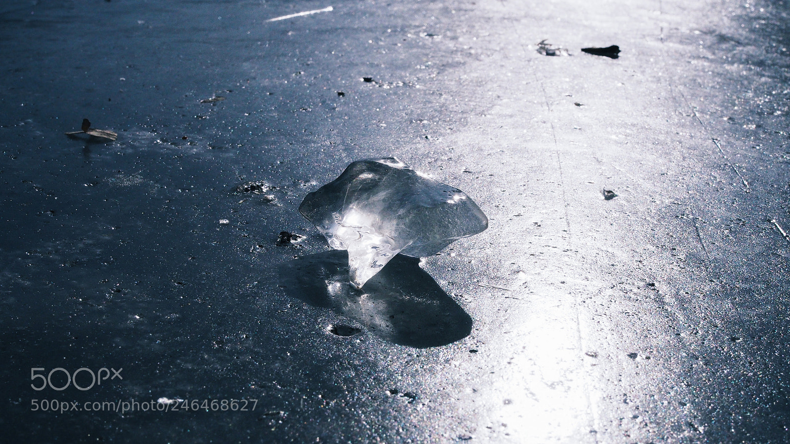 Olympus PEN E-PL7 sample photo. Ice photography