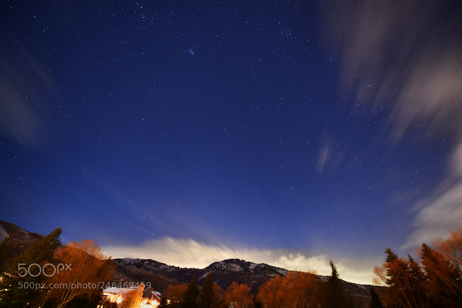 Nikon D810 sample photo. Starry night in utah photography