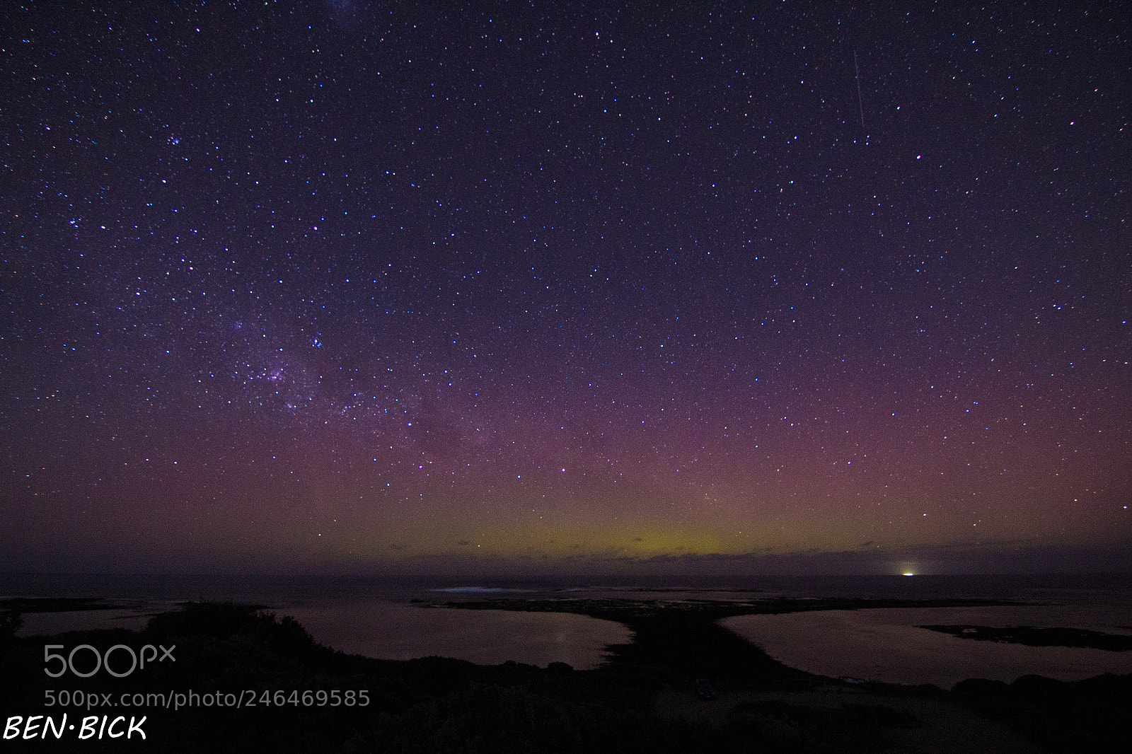 Canon EOS 700D (EOS Rebel T5i / EOS Kiss X7i) sample photo. Southern lights from, victoria. photography