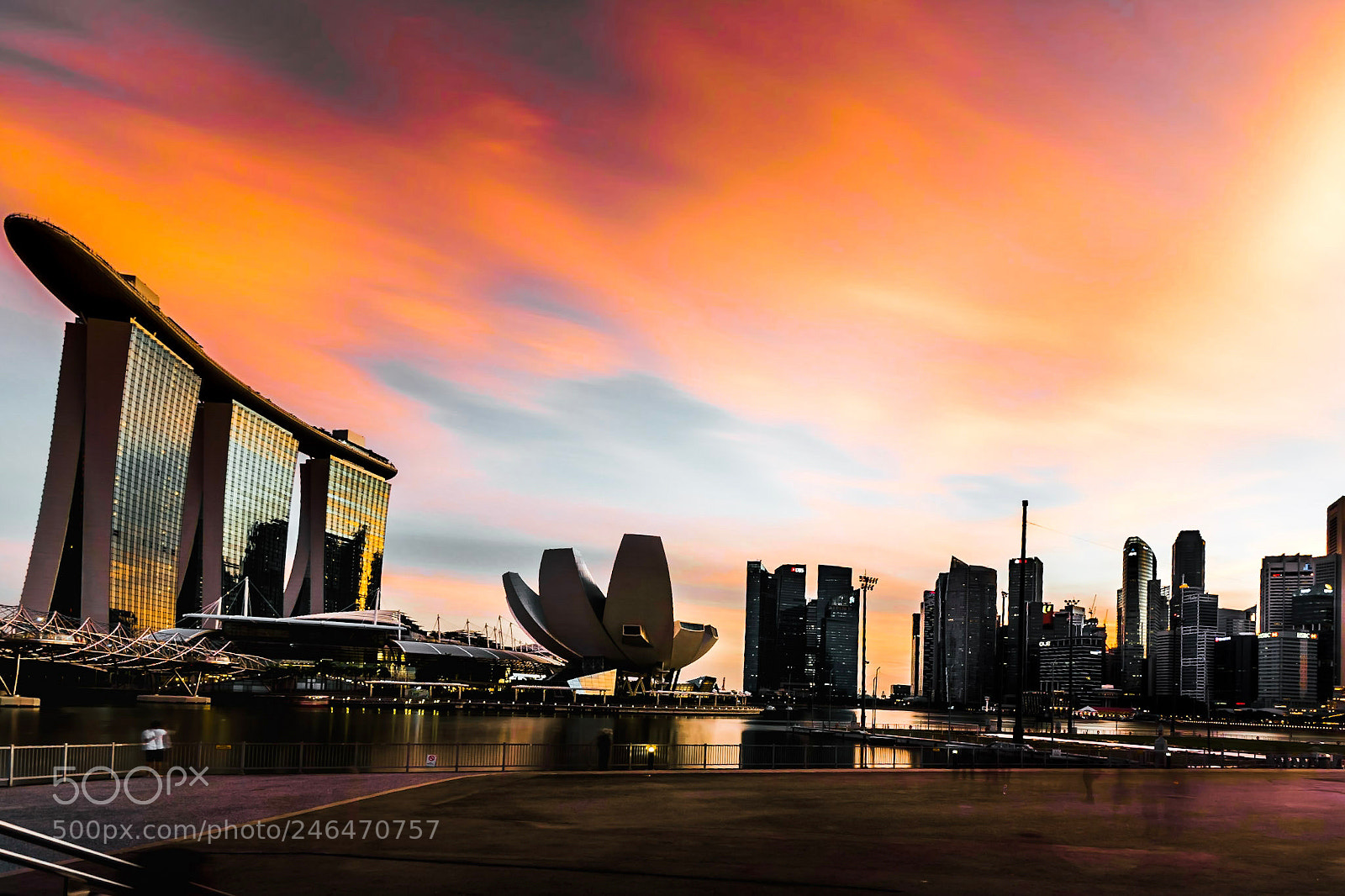 Sony a6300 sample photo. Singapore sunset photography