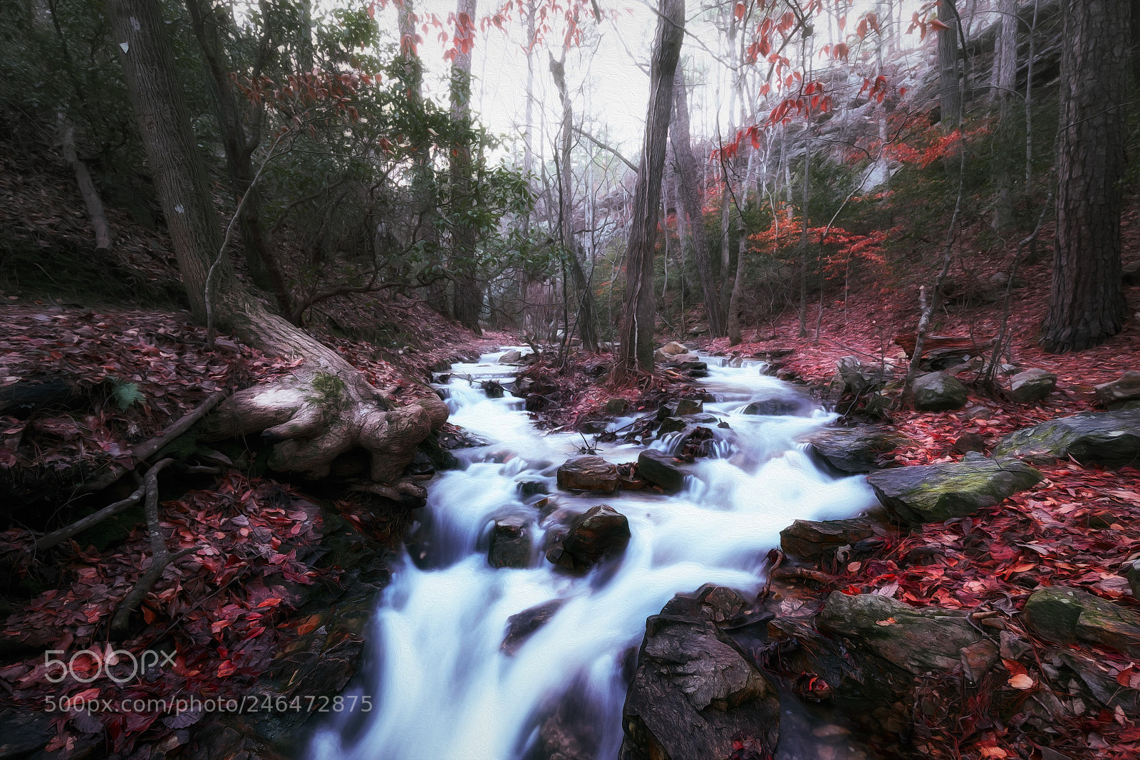 Fujifilm X-T2 sample photo. Peavine falls @ oak mtn photography