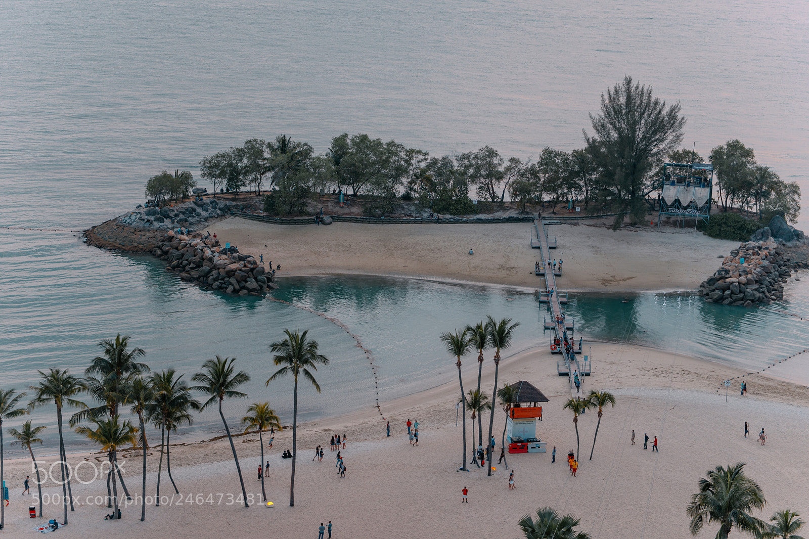 Sony a7 II sample photo. Siloso beach photography