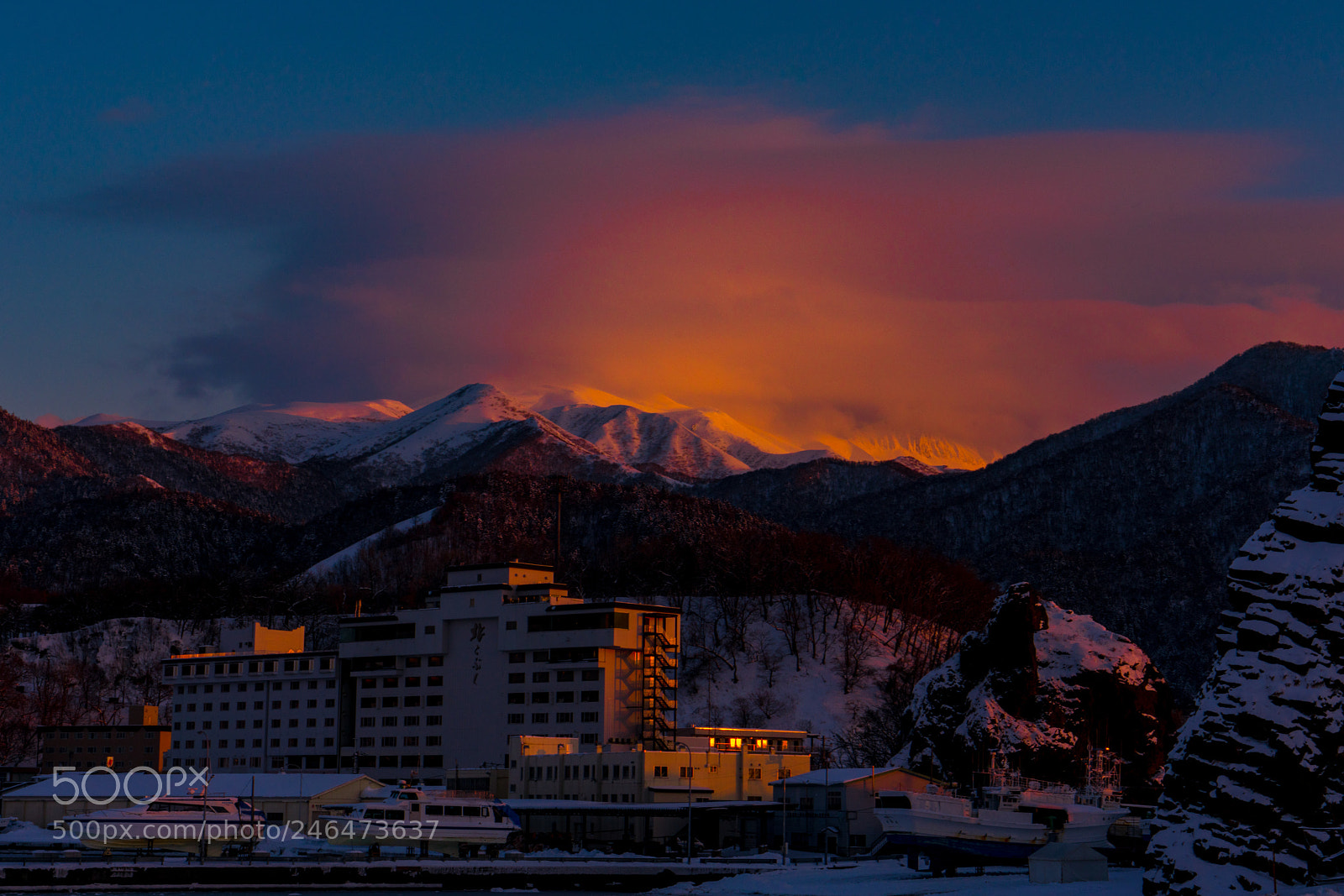 Sony a7R II sample photo. Shiretokoshi grand hotel photography