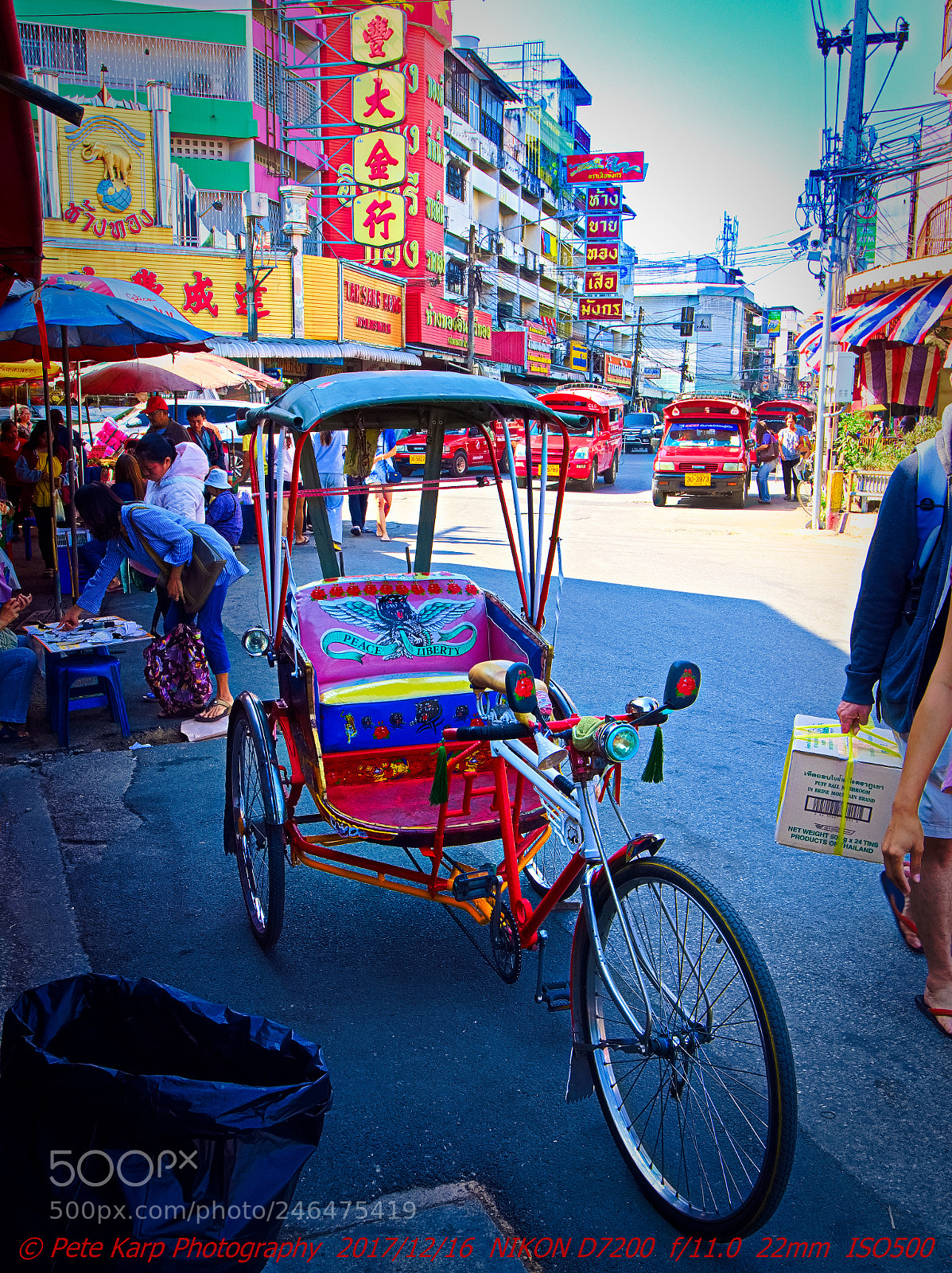 Nikon D7200 sample photo. Urban transportation chiang mai photography
