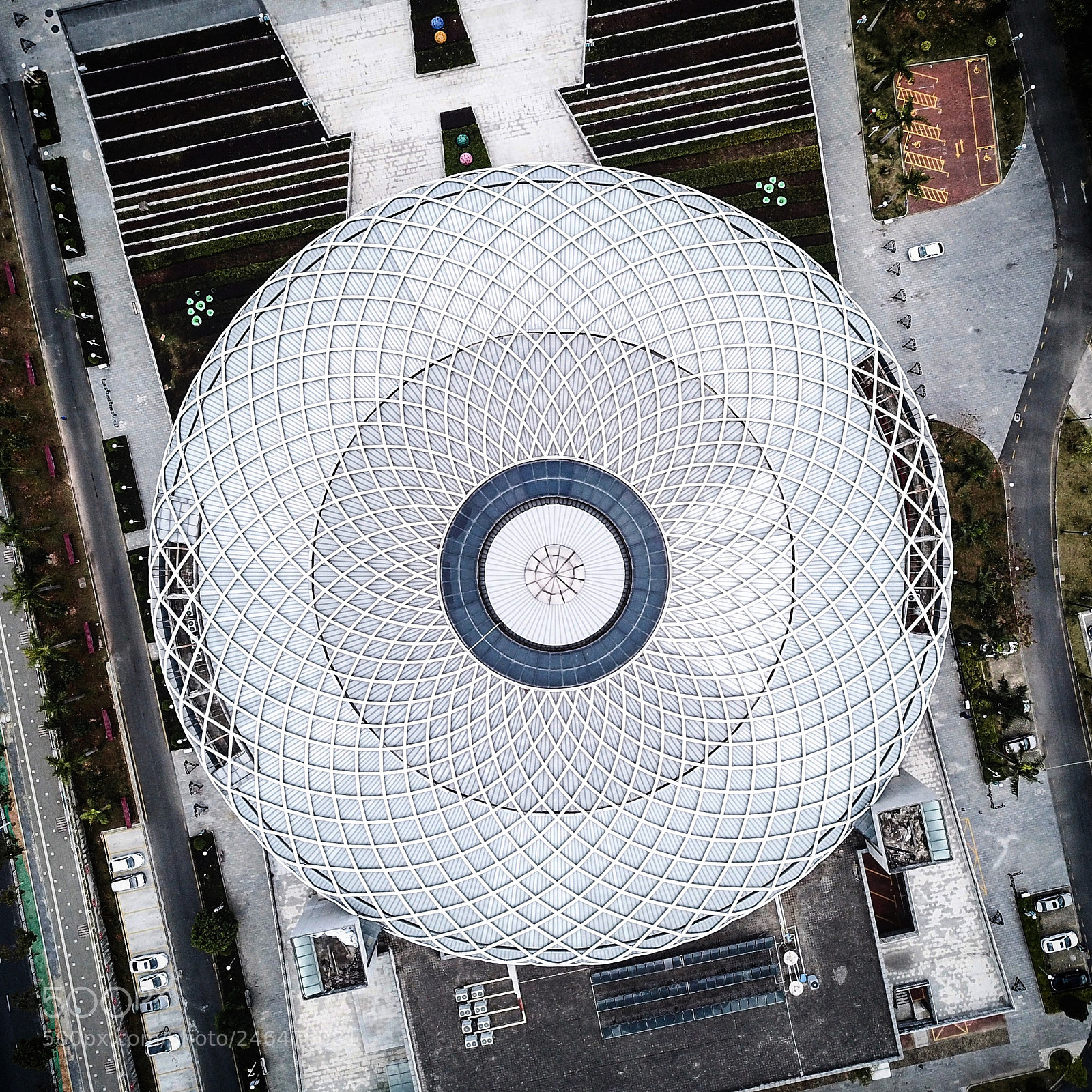 DJI FC220 sample photo. 坪山体育馆 photography