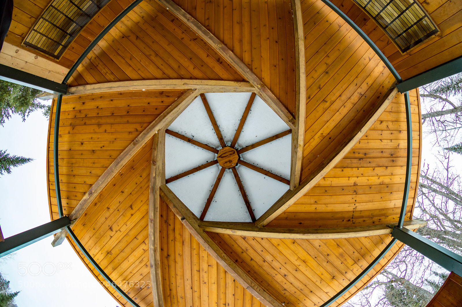 Nikon D3200 sample photo. Fish eye of hut photography