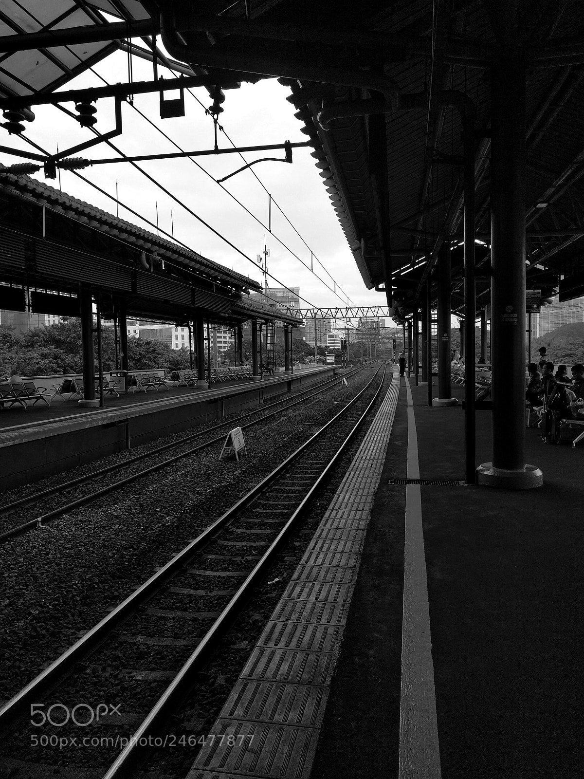 Google Nexus 6P sample photo. Cirebon railway photography