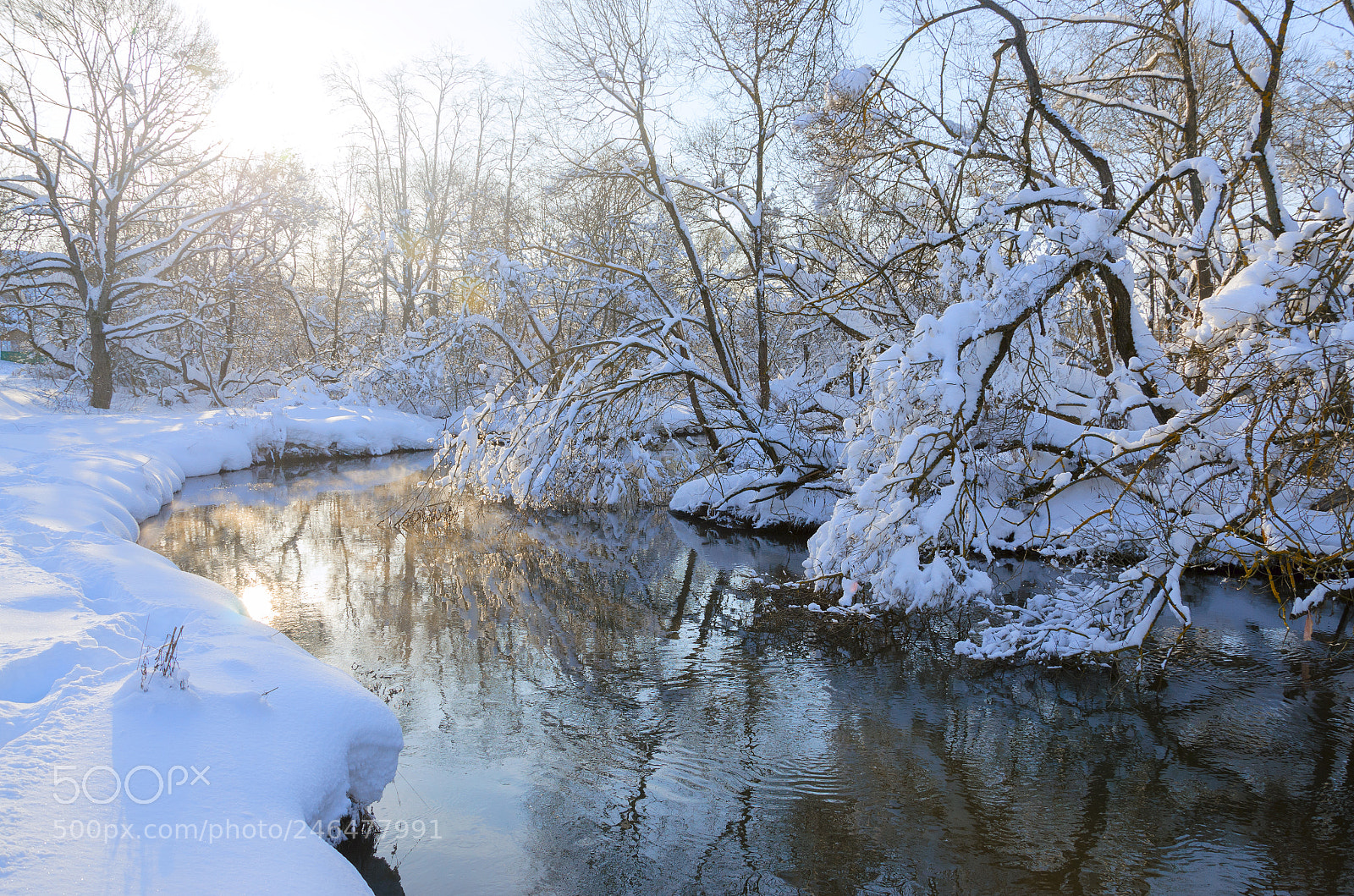 Nikon D5100 sample photo. Winter fairy tale photography