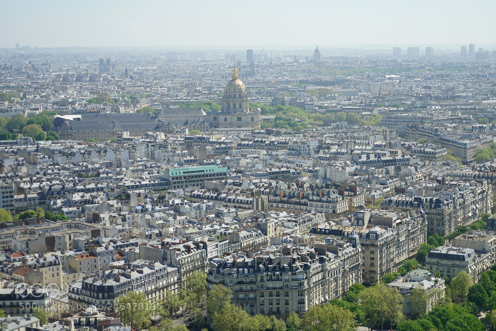 Sony a7R II sample photo. Paris from eiffel photography