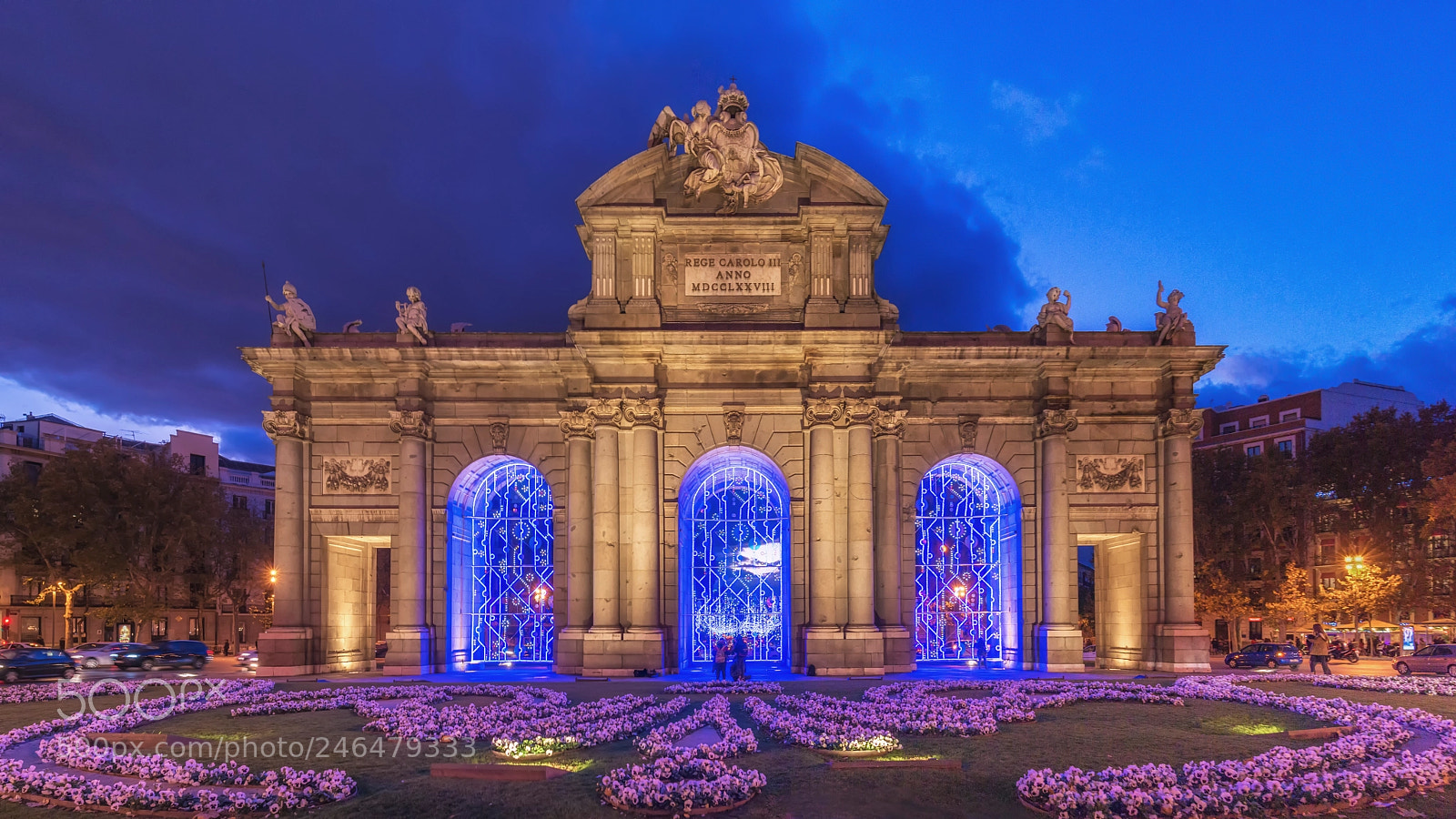 Nikon D610 sample photo. Puerta de alcala photography