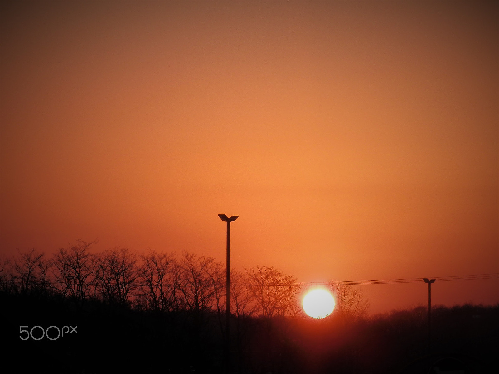 Olympus SZ-14 sample photo. City sunset photography