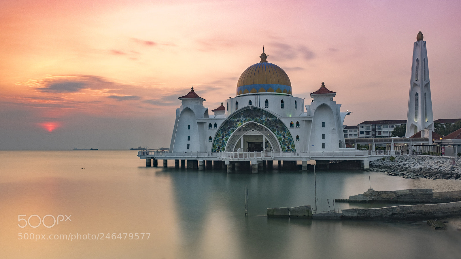 Fujifilm X-T2 sample photo. Masjid selat melaka photography