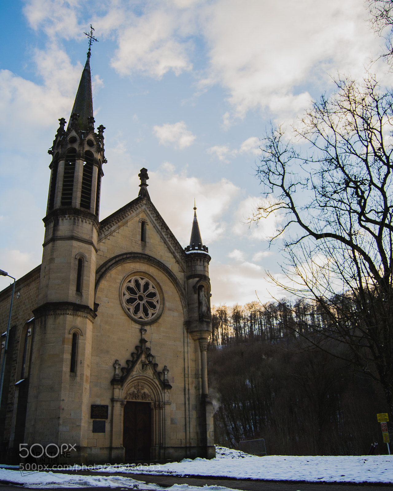 Nikon D3200 sample photo. Une église photography