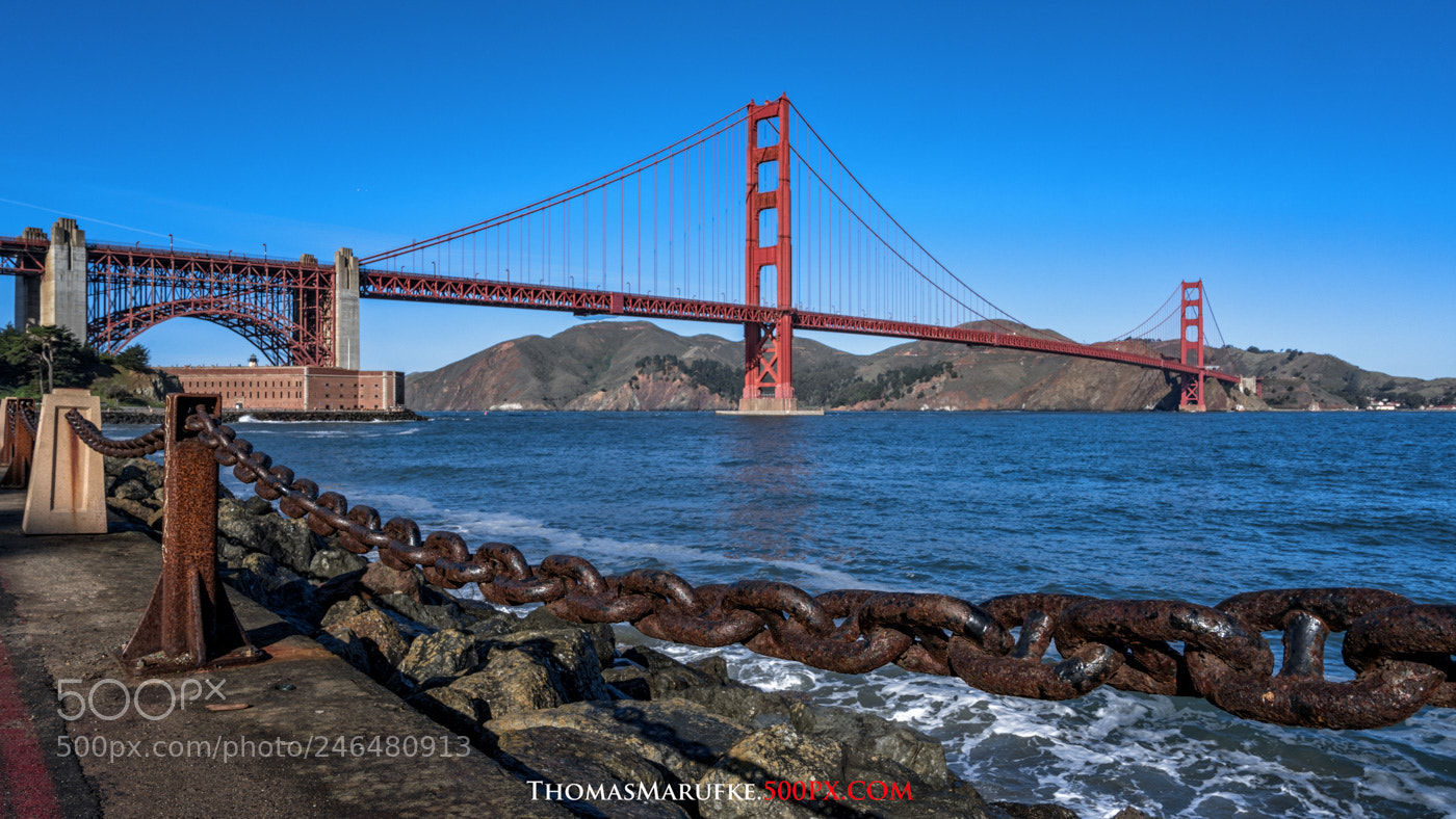 Sony a7R III sample photo. Golden gate bridge photography