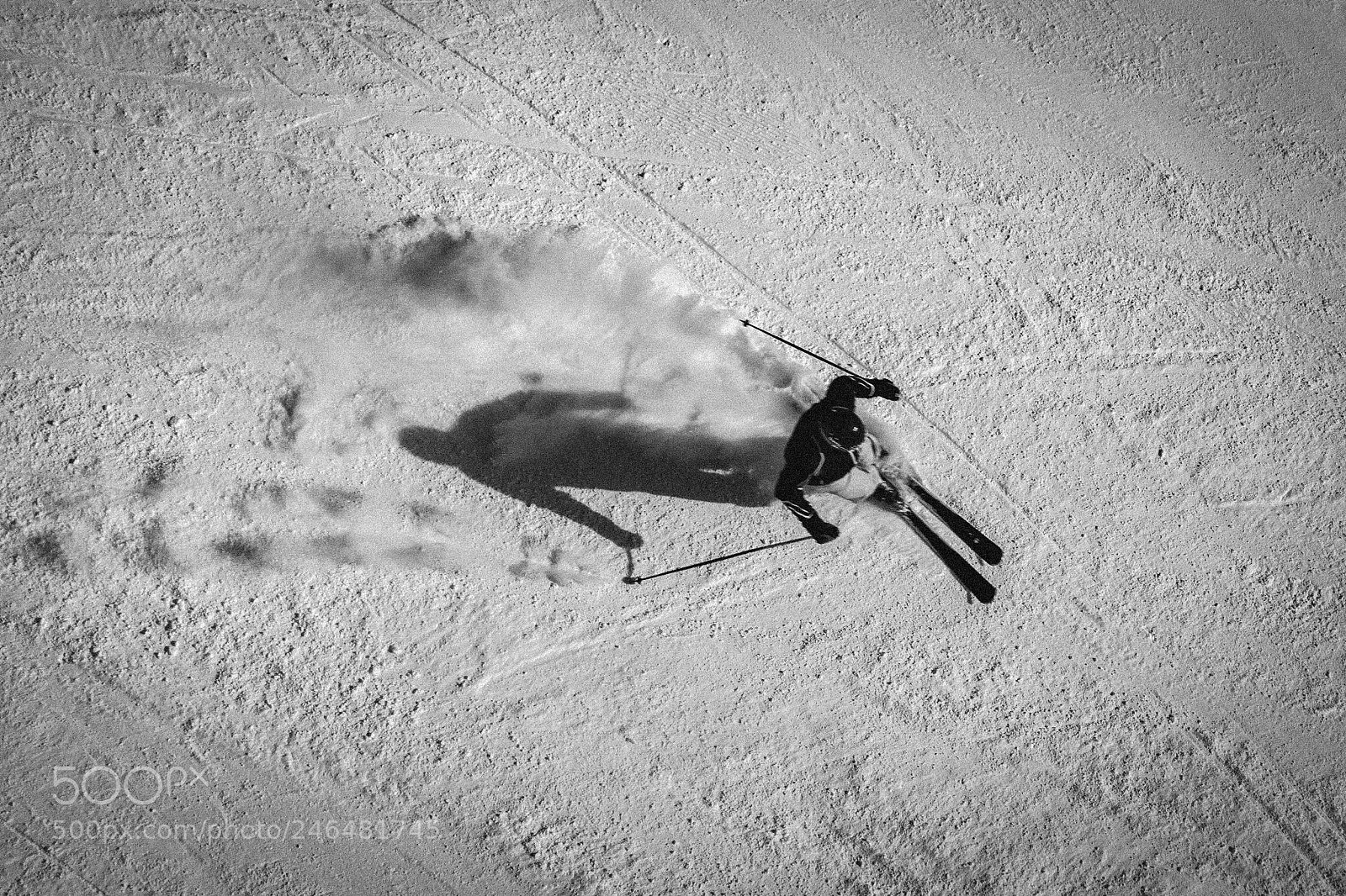 Sony a6300 sample photo. Skiing silhouette.... photography