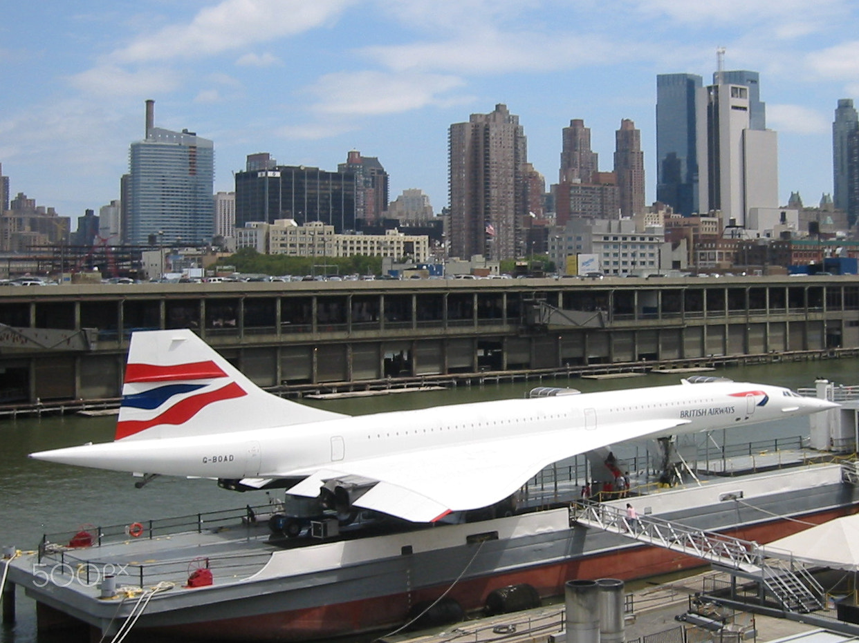Canon PowerShot S200 sample photo. Concorde g-boad at intrepid photography