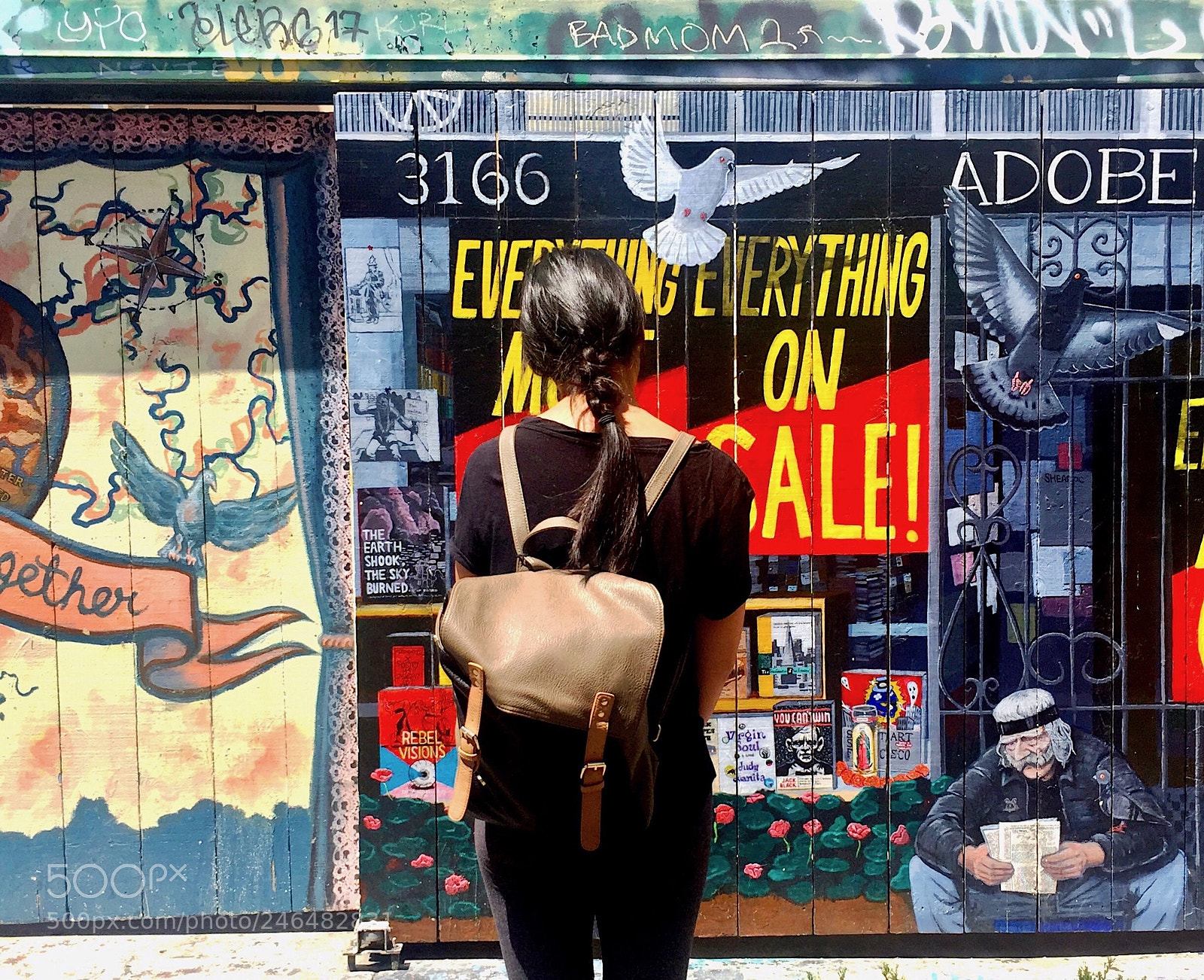 Apple iPhone 6 sample photo. Clarion alley, san francisco photography
