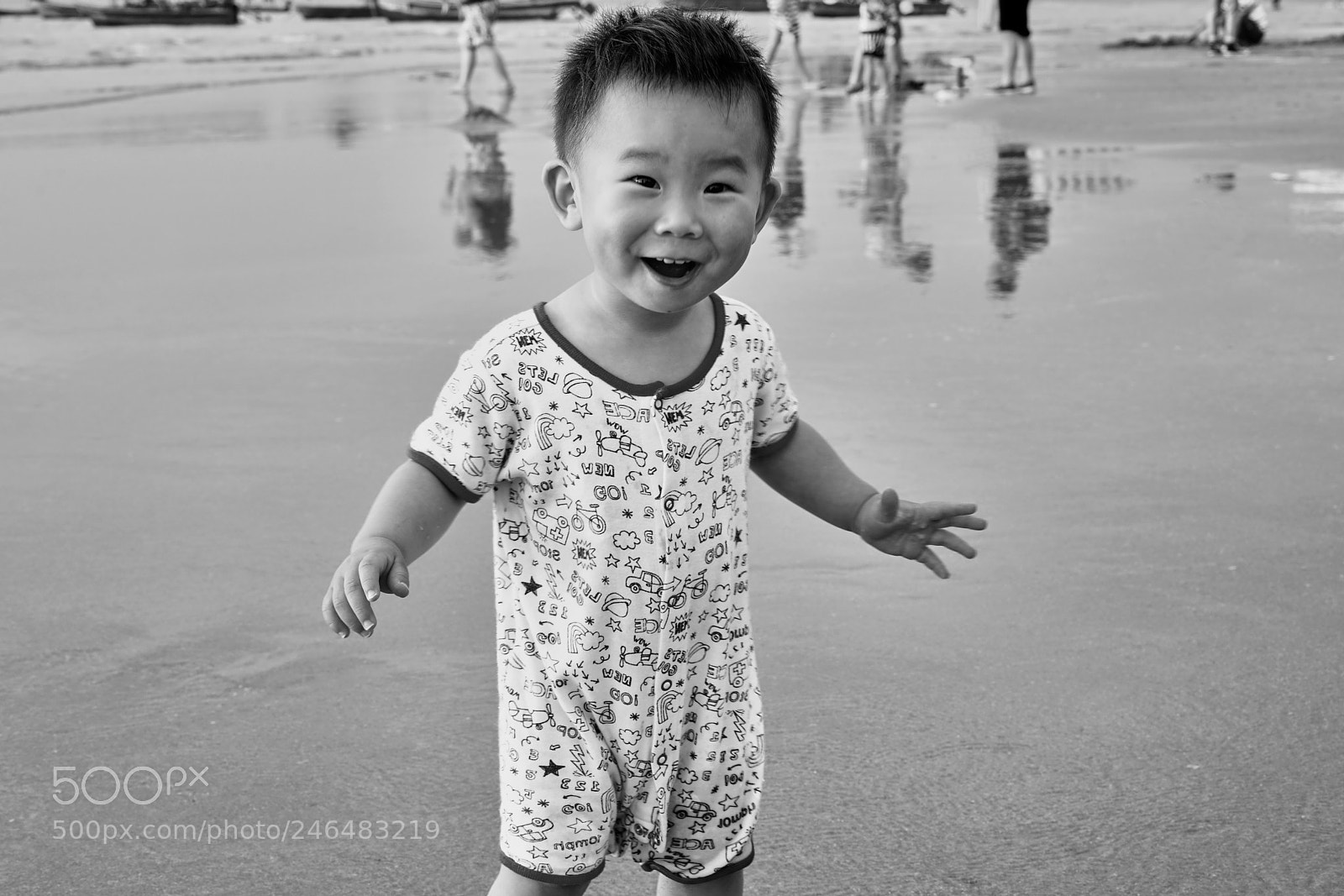 Sony a7R II sample photo. The boy and the photography