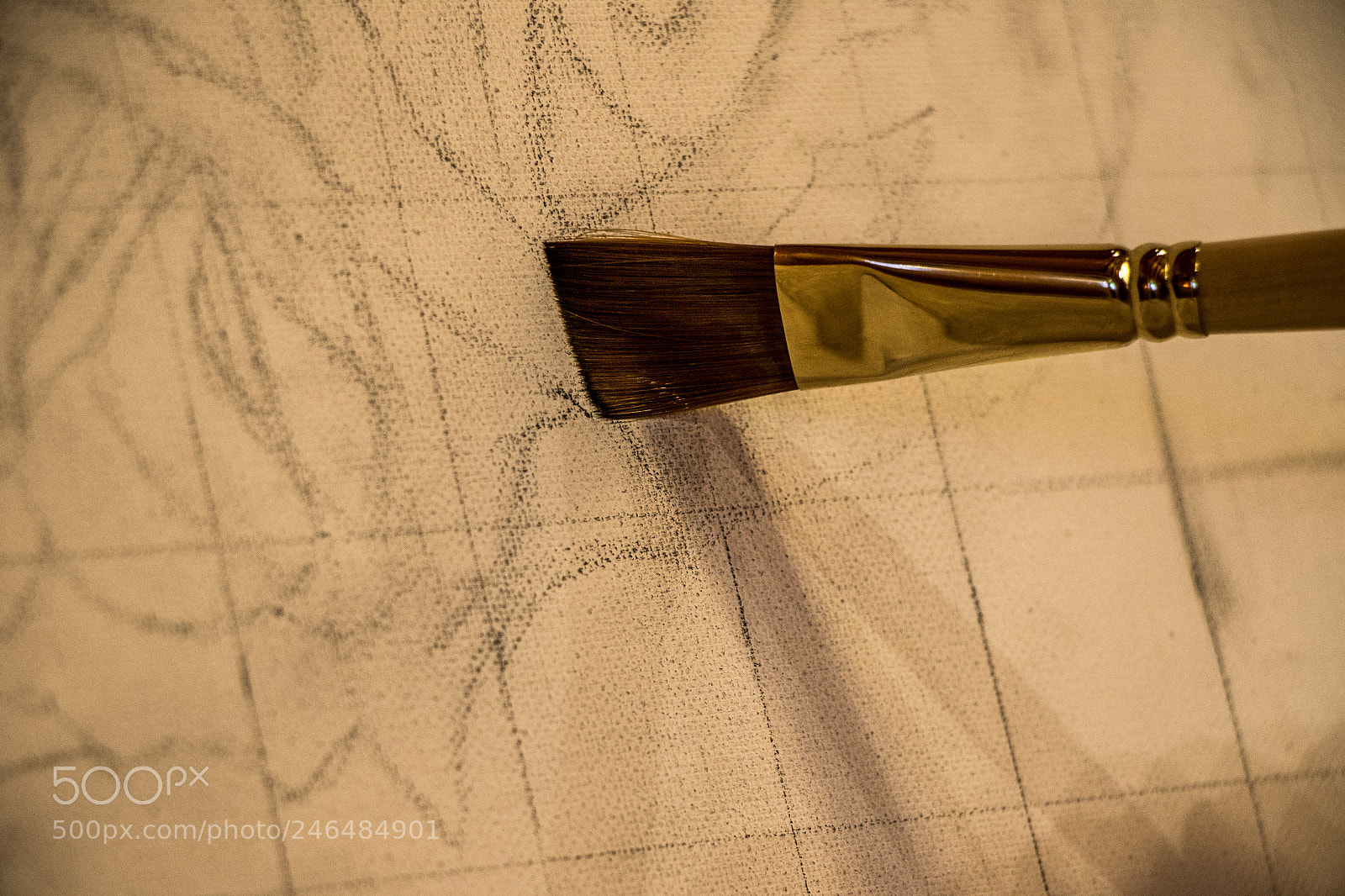 Canon EOS 7D Mark II sample photo. Paint brush photography
