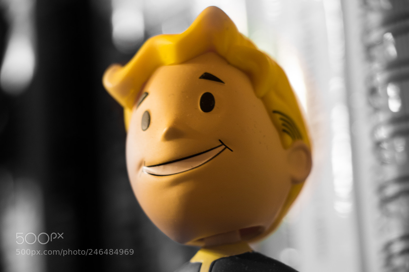 Canon EOS 7D Mark II sample photo. Vault boy photography