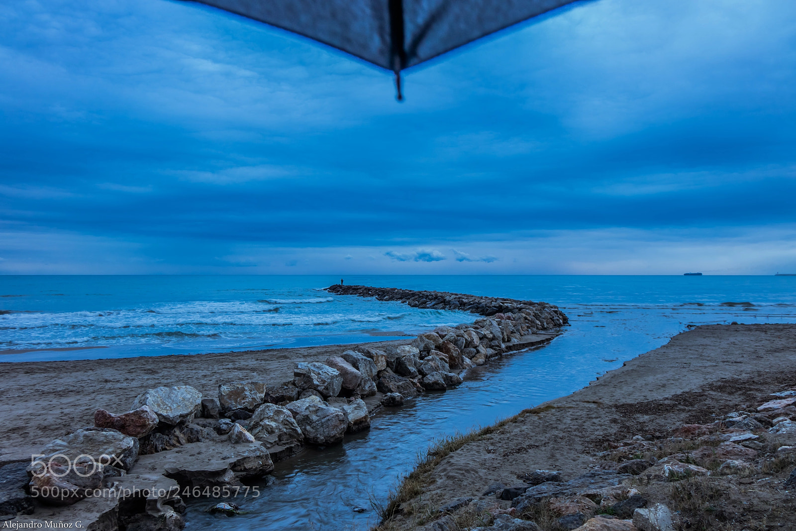 Sony Cyber-shot DSC-RX10 sample photo. Sunrise with rain photography