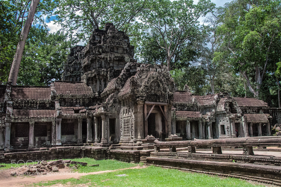 Nikon D90 sample photo. Ta prohm photography