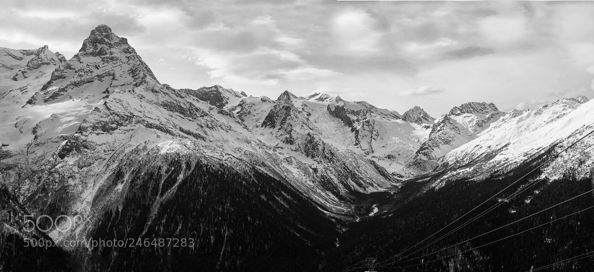 Sony Alpha DSLR-A290 sample photo. North caucasus photography