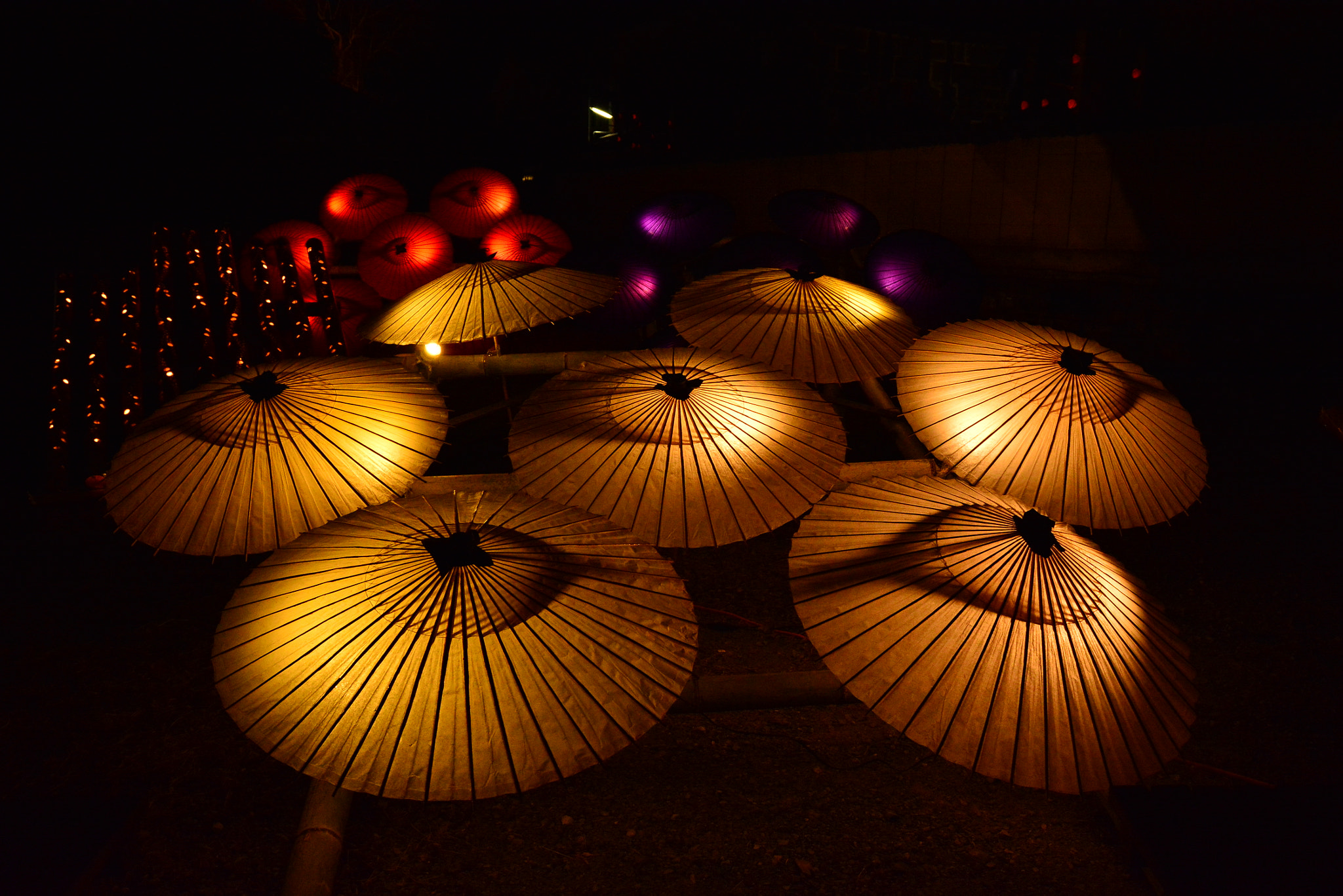 Nikon D7100 sample photo. Japanese umbrella photography