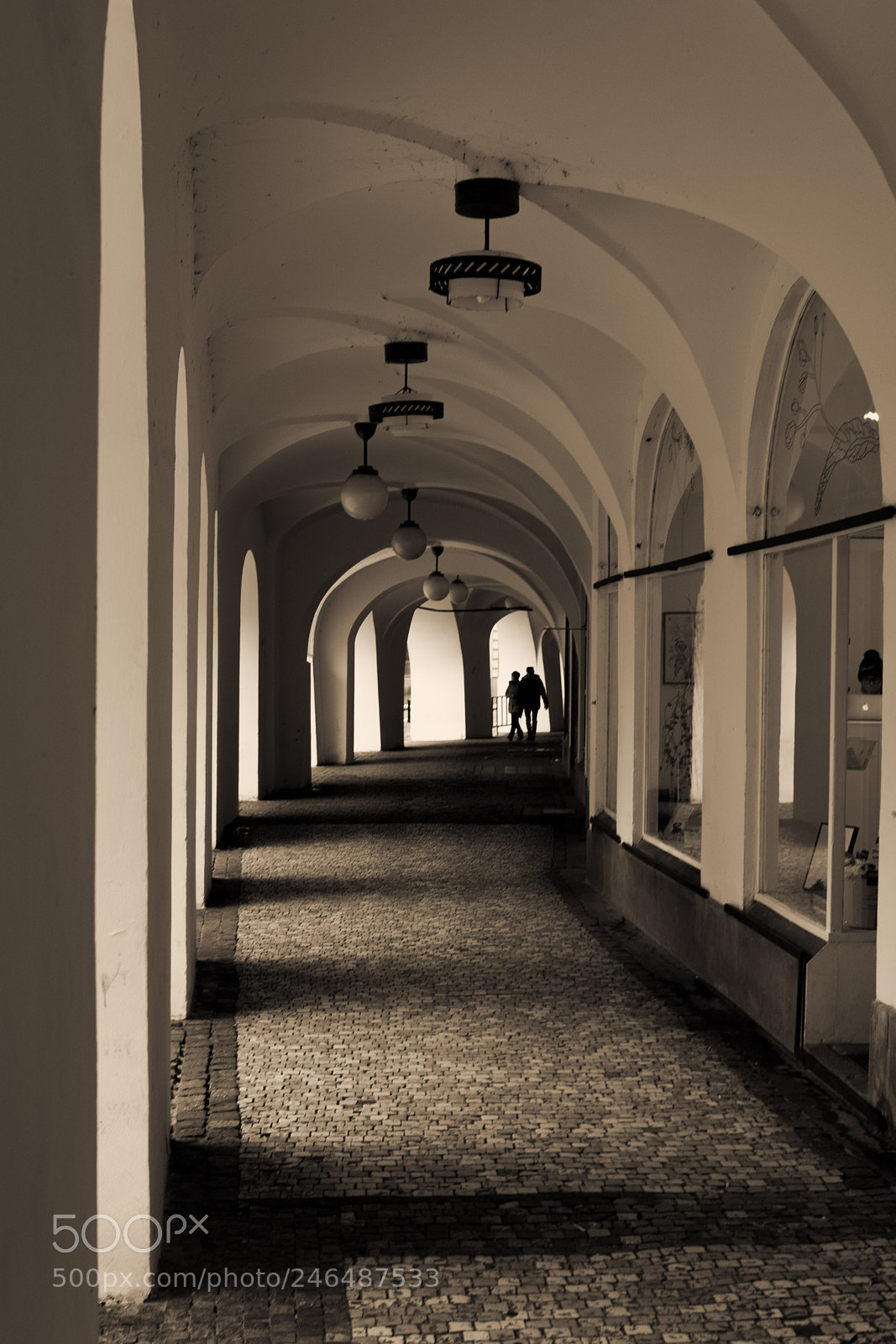 Nikon D7200 sample photo. Covered walkway photography