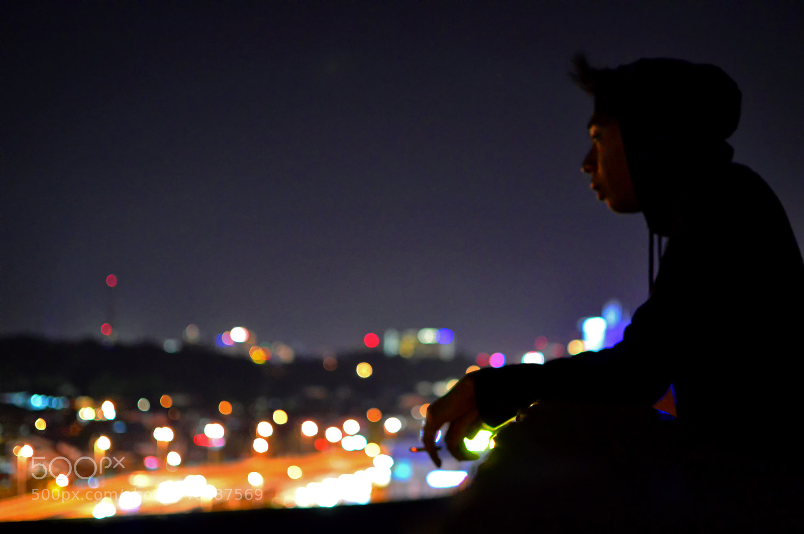 Nikon D3200 sample photo. Rooftop overlooking the city photography