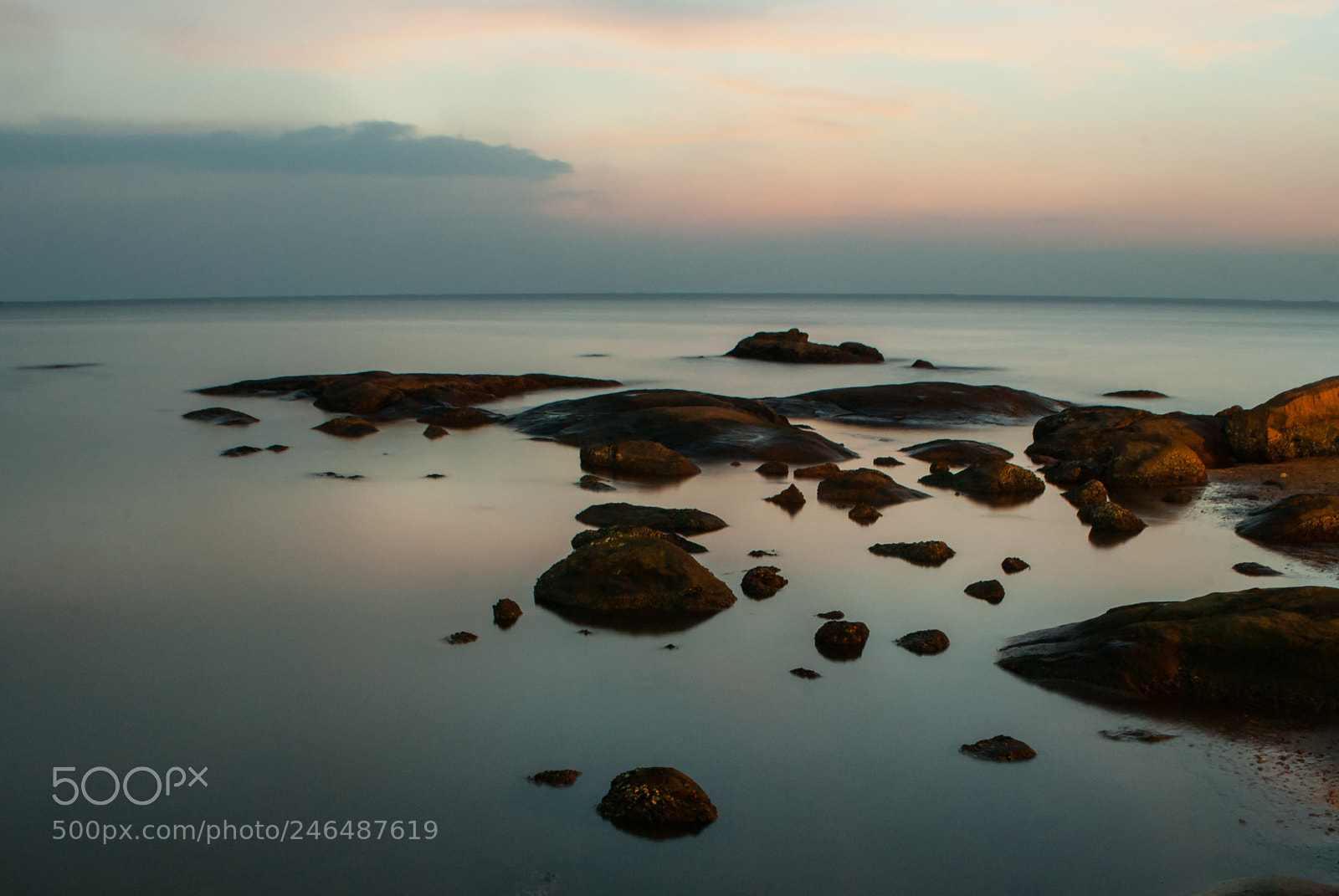 Nikon D3000 sample photo. Laemthan sunset photography