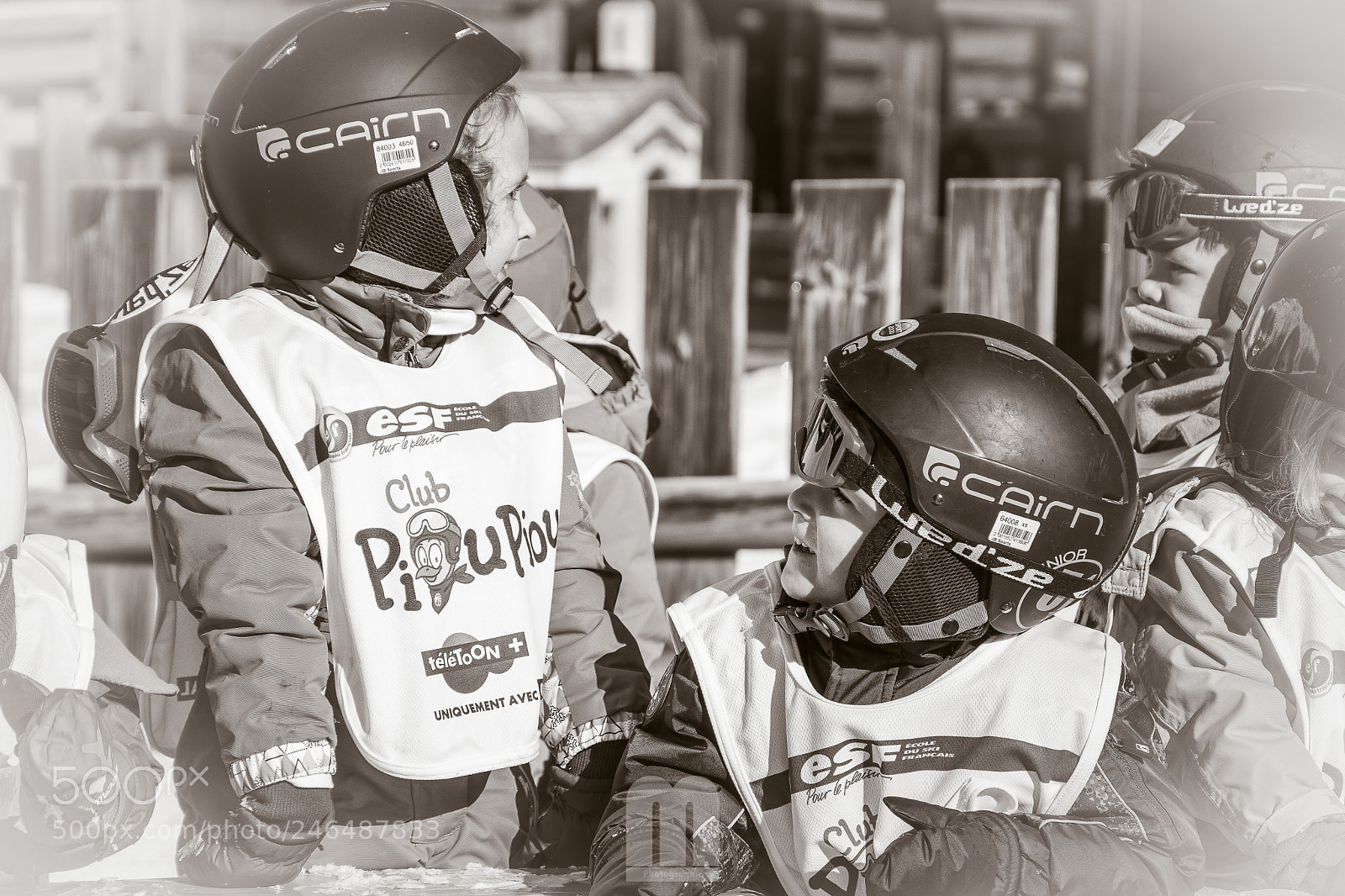 Nikon D7100 sample photo. Skiing children photography