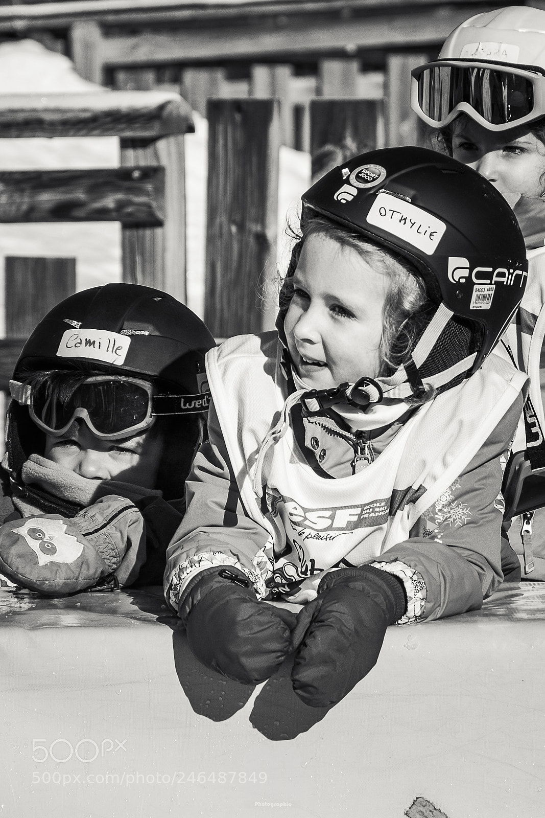 Nikon D7100 sample photo. Skiing children photography
