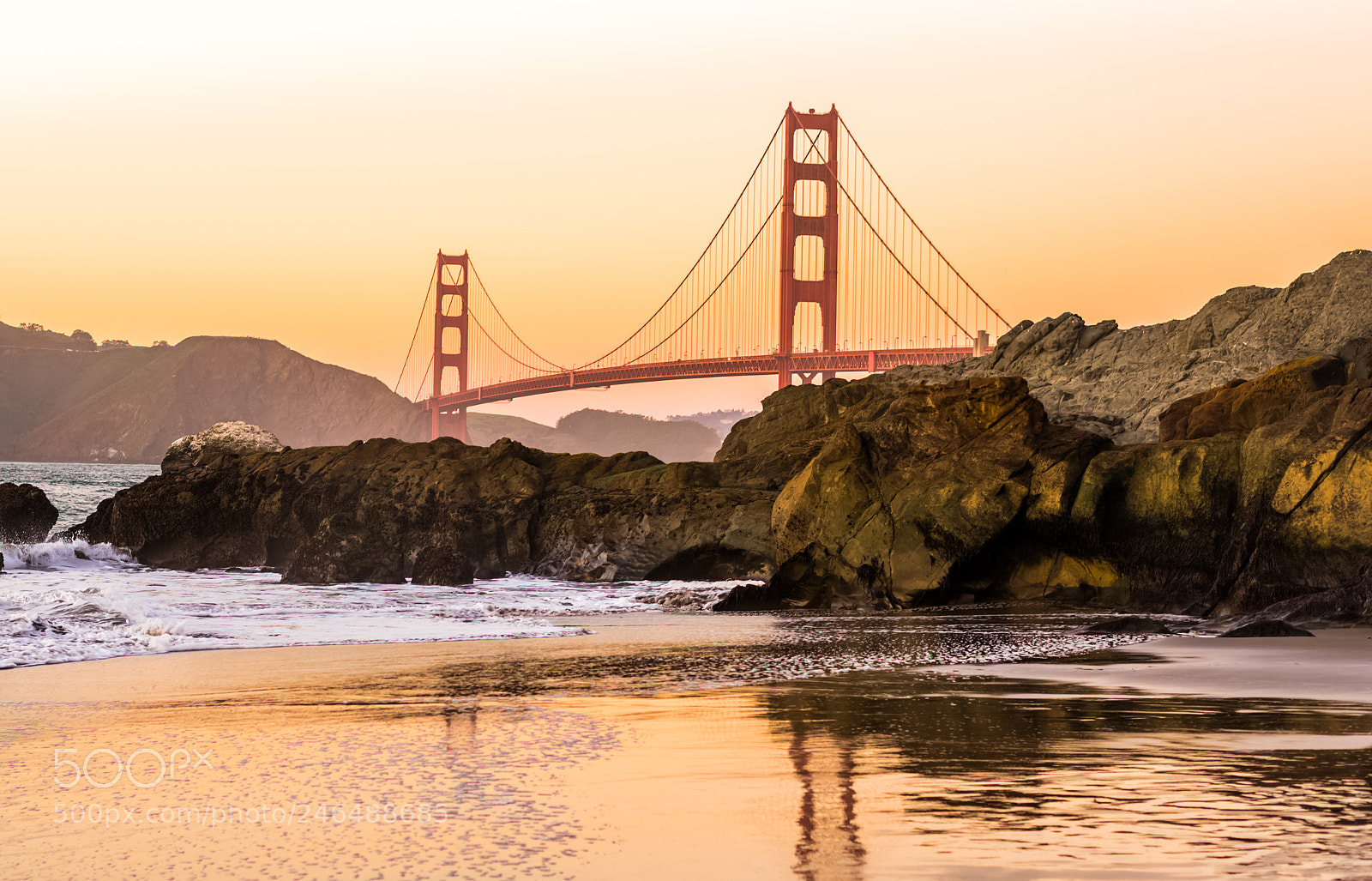 Nikon D810 sample photo. Golden gate at golden photography
