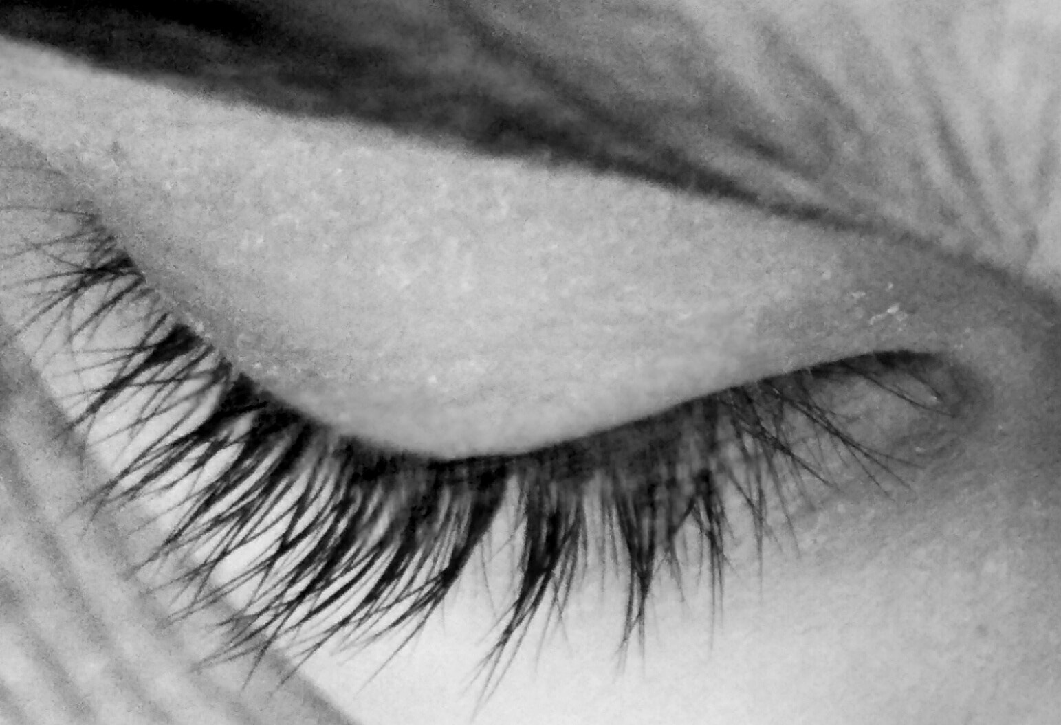 vivo Y55s sample photo. Eyelashes photography