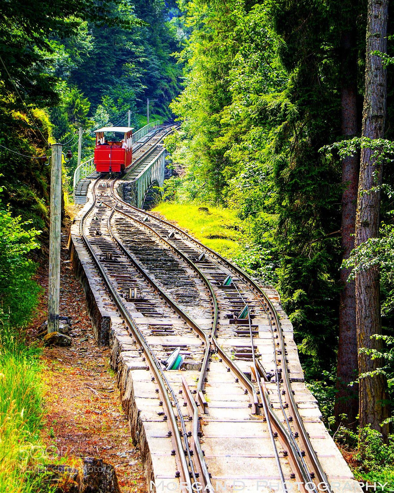 Sony Alpha DSLR-A380 sample photo. Reichenbachfallbahn, be photography