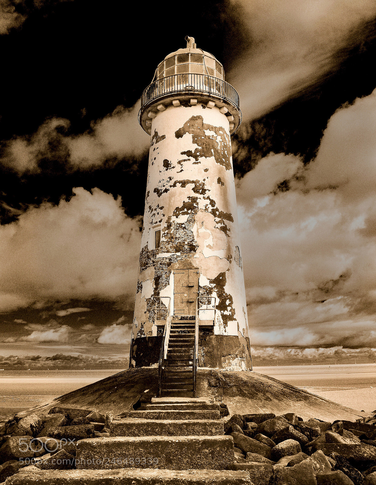 Nikon D5200 sample photo. Talacre lighthouse photography