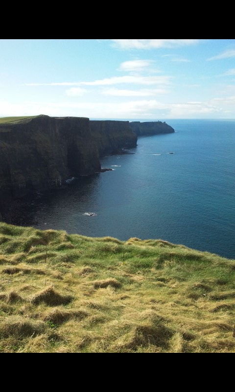 Samsung Galaxy S sample photo. Cliffs of moher photography