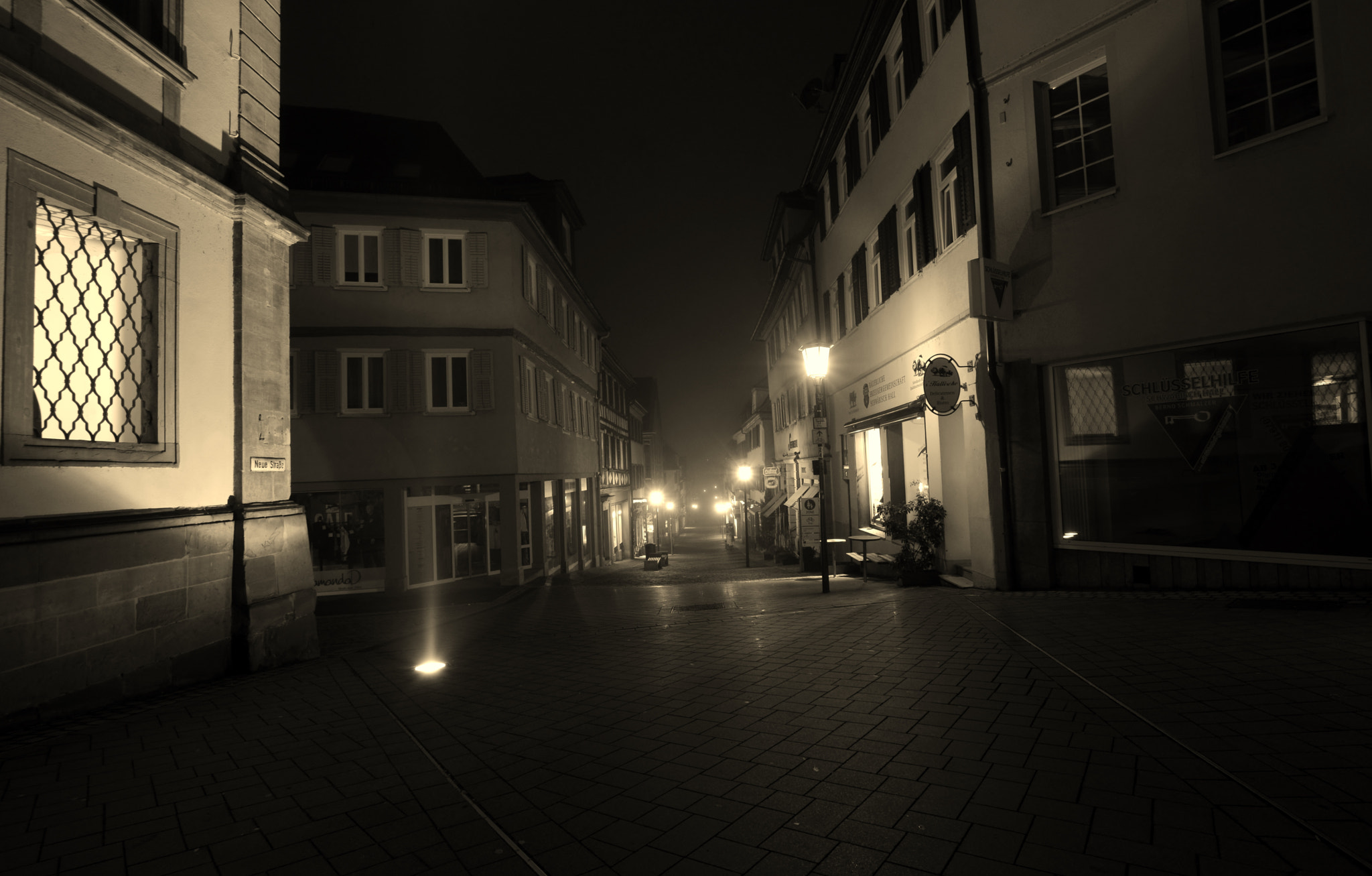 Nikon D7100 sample photo. Street in the morning fog photography