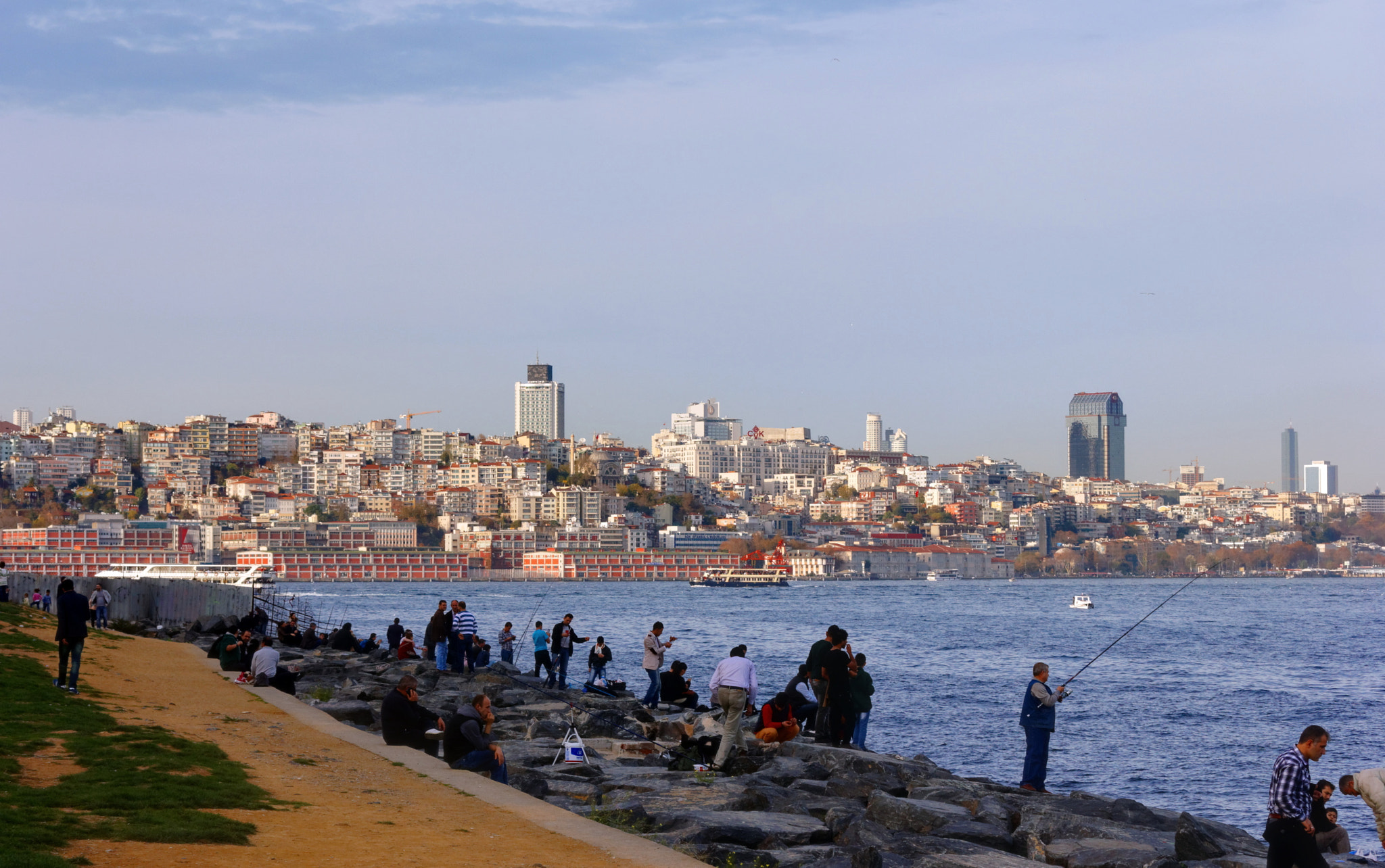 Sigma 50-200mm F4-5.6 DC OS HSM sample photo. Istanbul. bosphorus photography