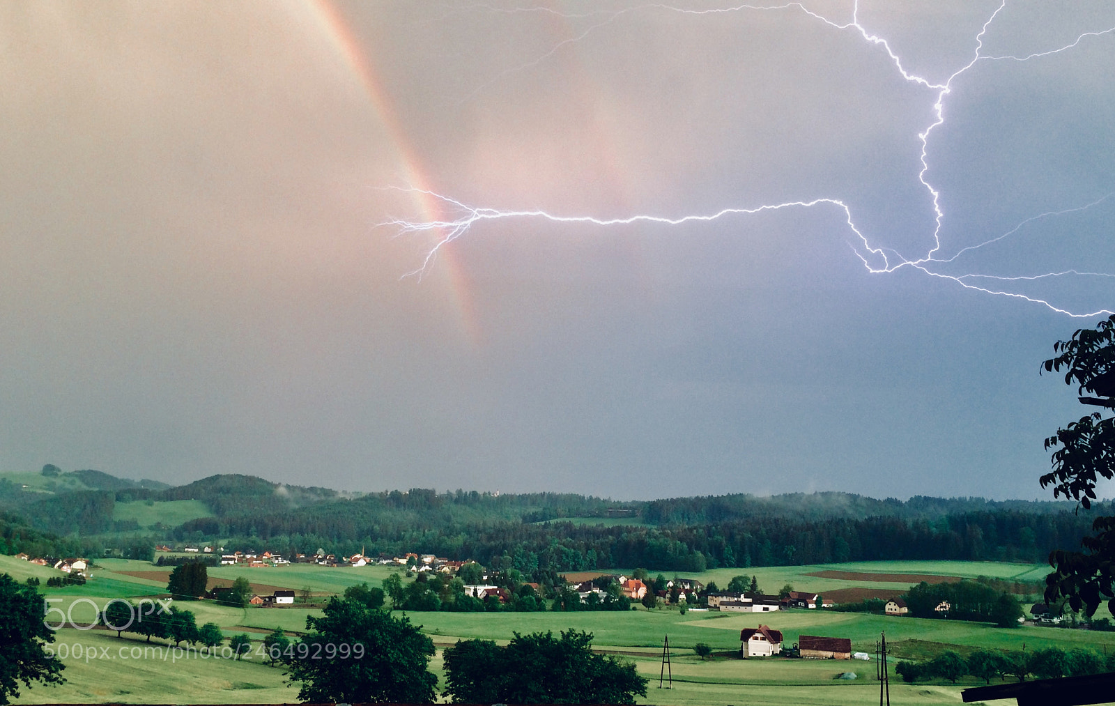 Apple iPhone 5s sample photo. Lightning and thunder photography