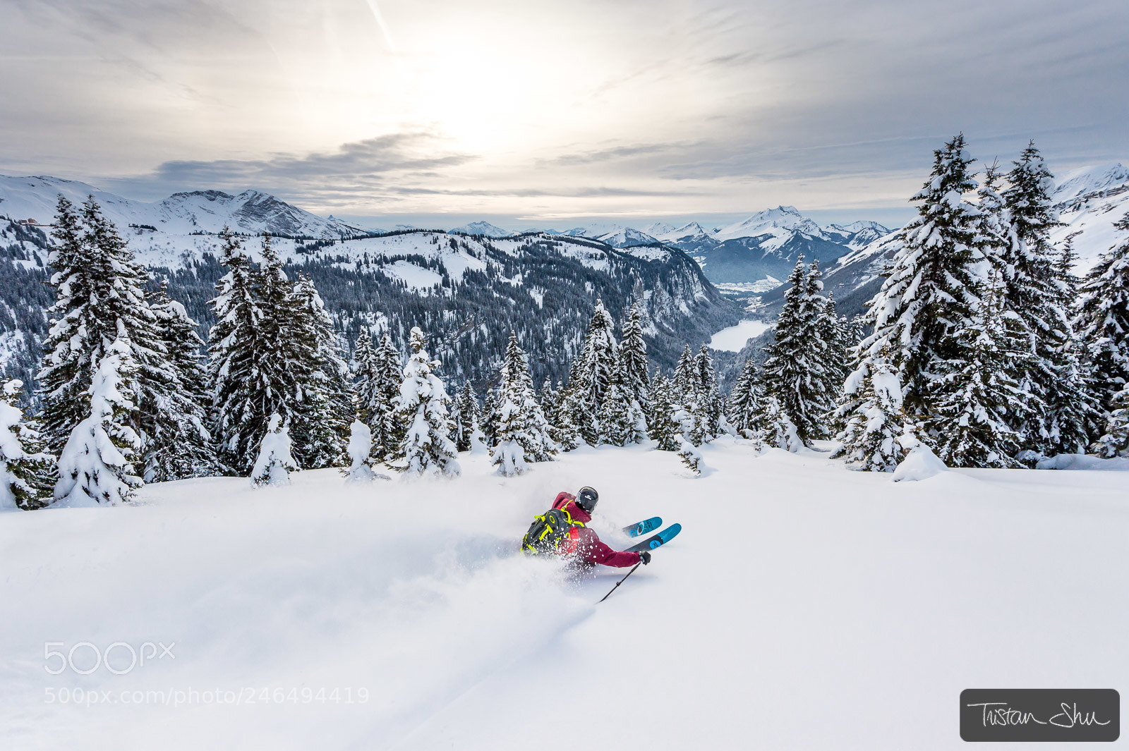 Nikon D4 sample photo. Freeriding with arnaud kugener photography