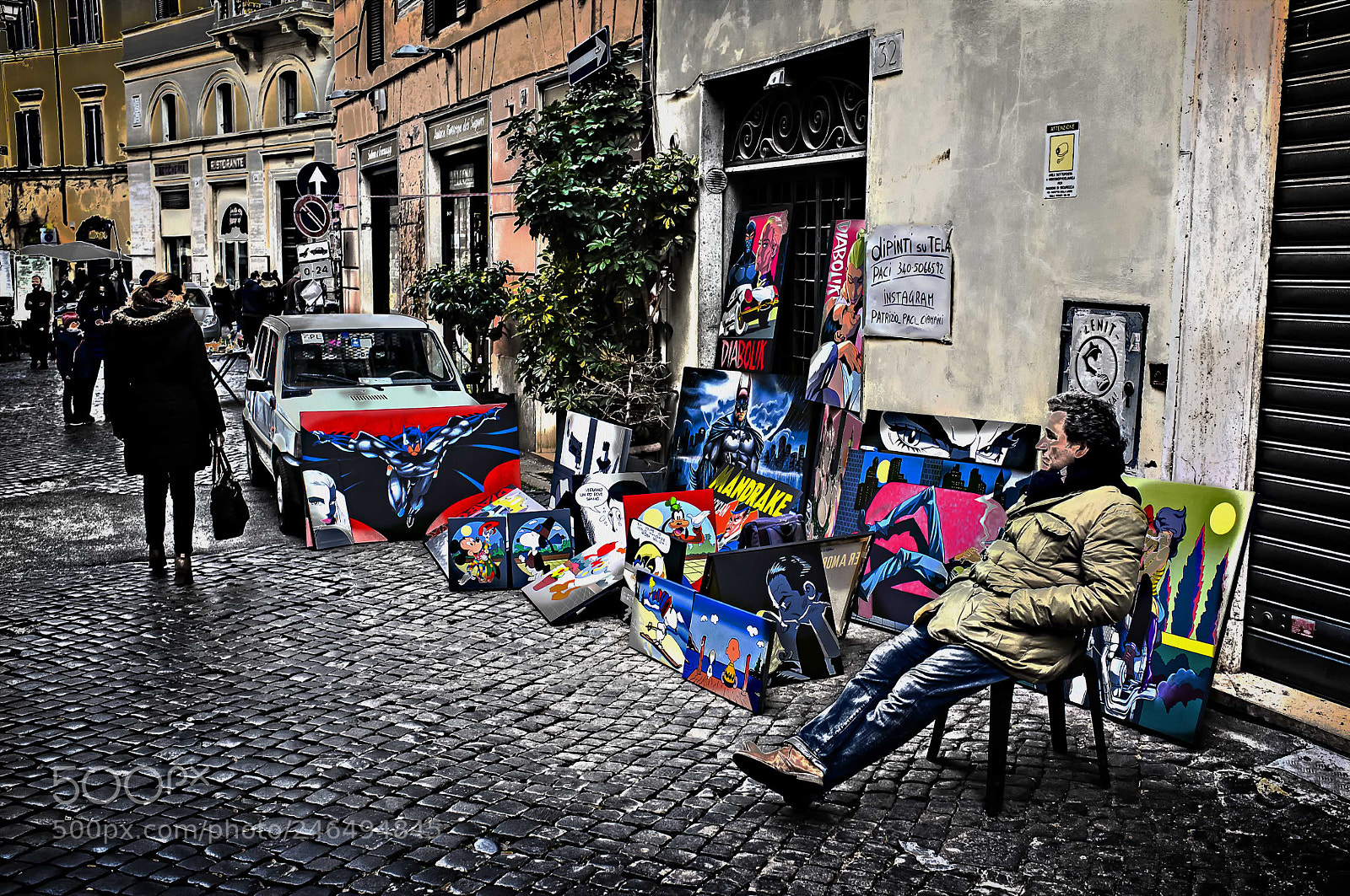 Fujifilm FinePix X100 sample photo. Cartoon photography