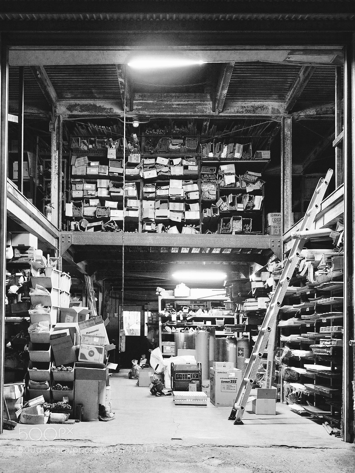 Olympus OM-D E-M5 II sample photo. Old warehouse photography