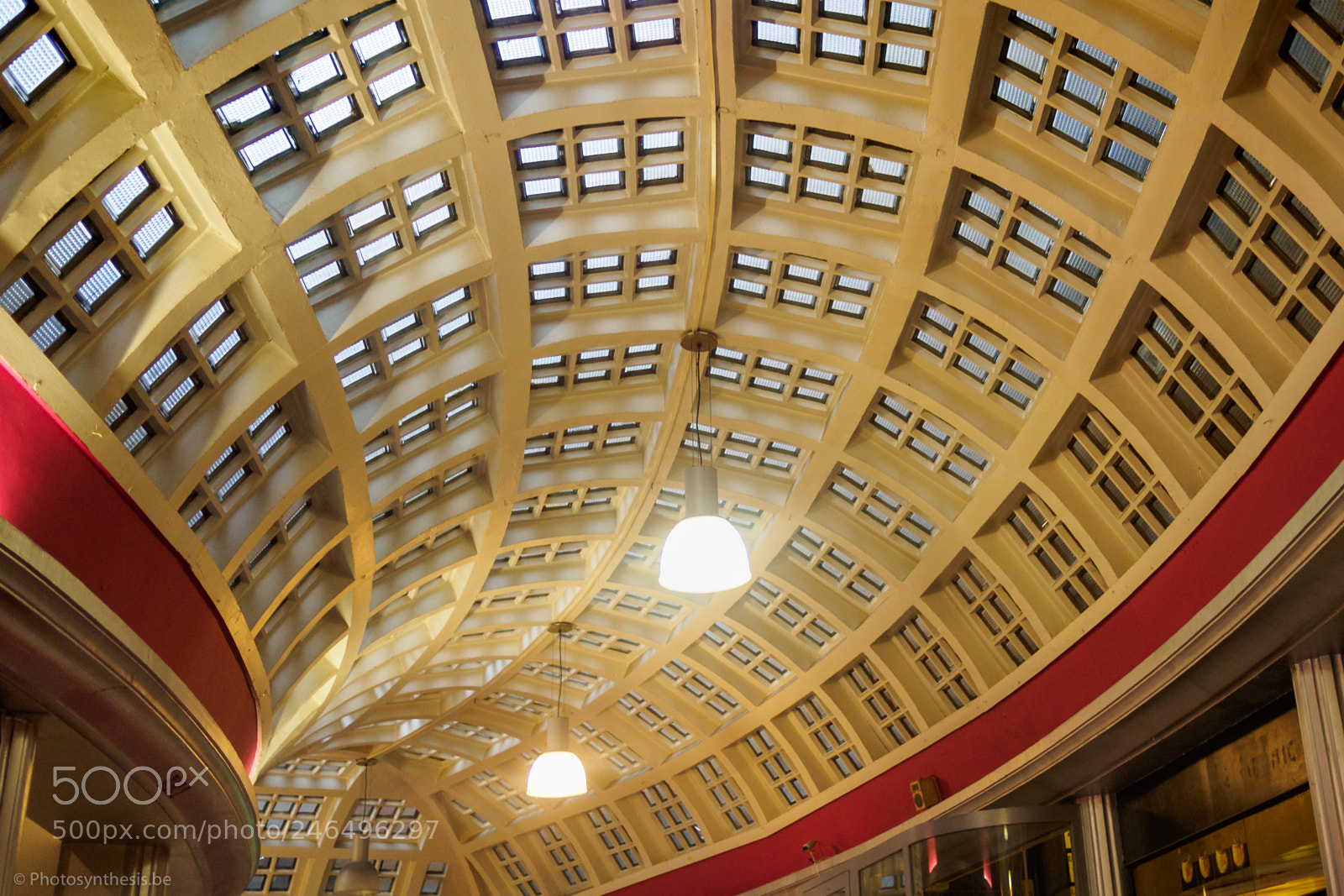 Olympus OM-D E-M10 sample photo. Warped ceiling photography
