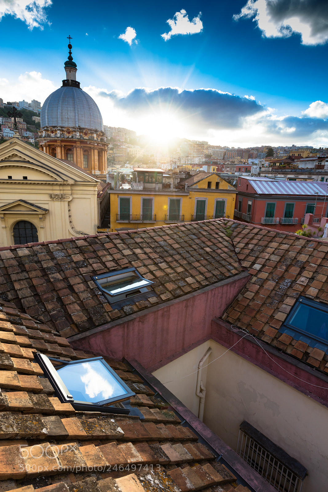 Canon EOS 5DS R sample photo. Panorama of naples photography