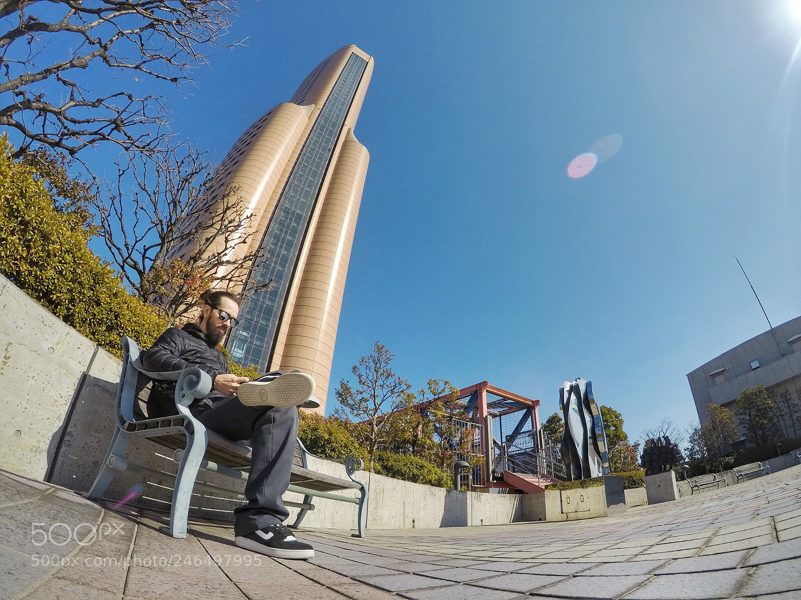GoPro Hero5 Black sample photo. Act tower photography