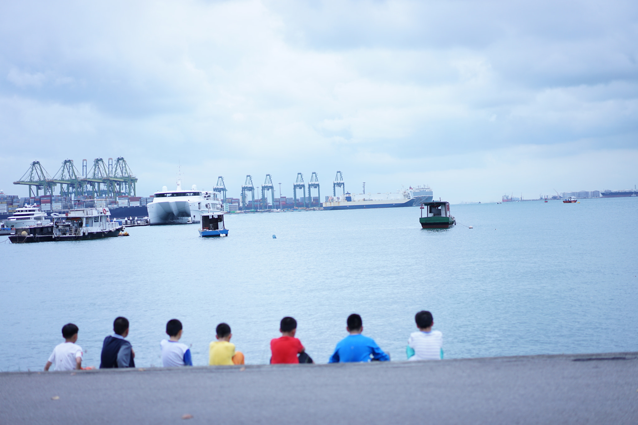 Sony a7 II + Sony Sonnar T* FE 55mm F1.8 ZA sample photo. The boys photography