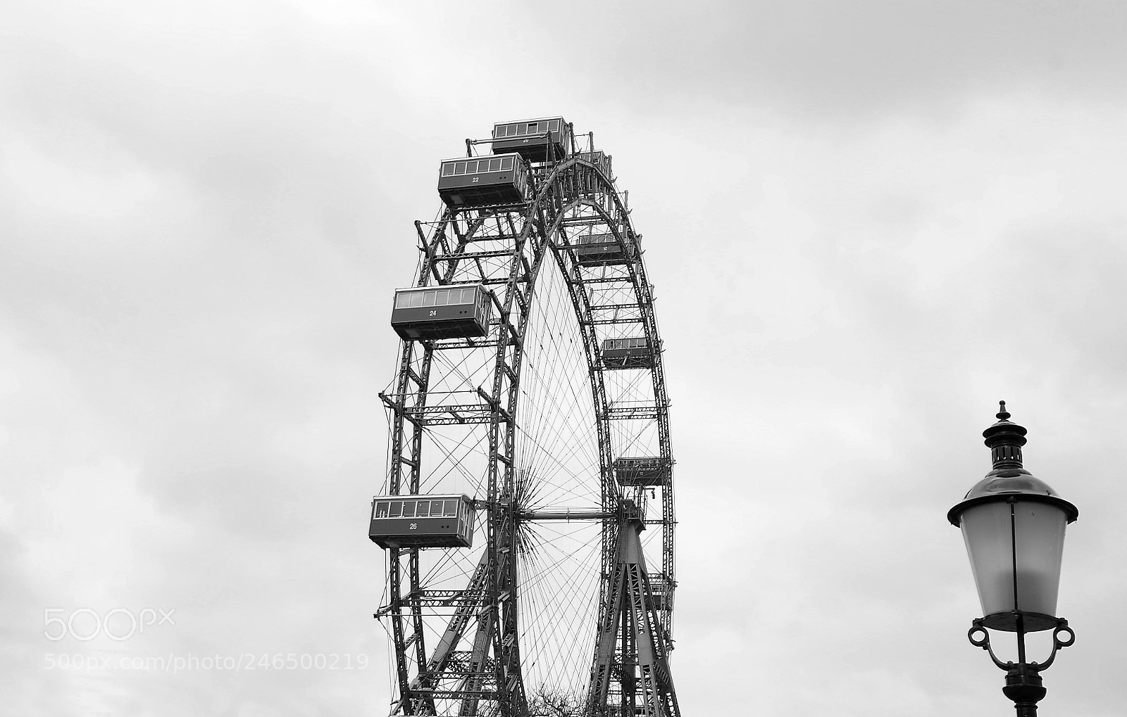 Nikon D300S sample photo. Wiener riesenrad photography