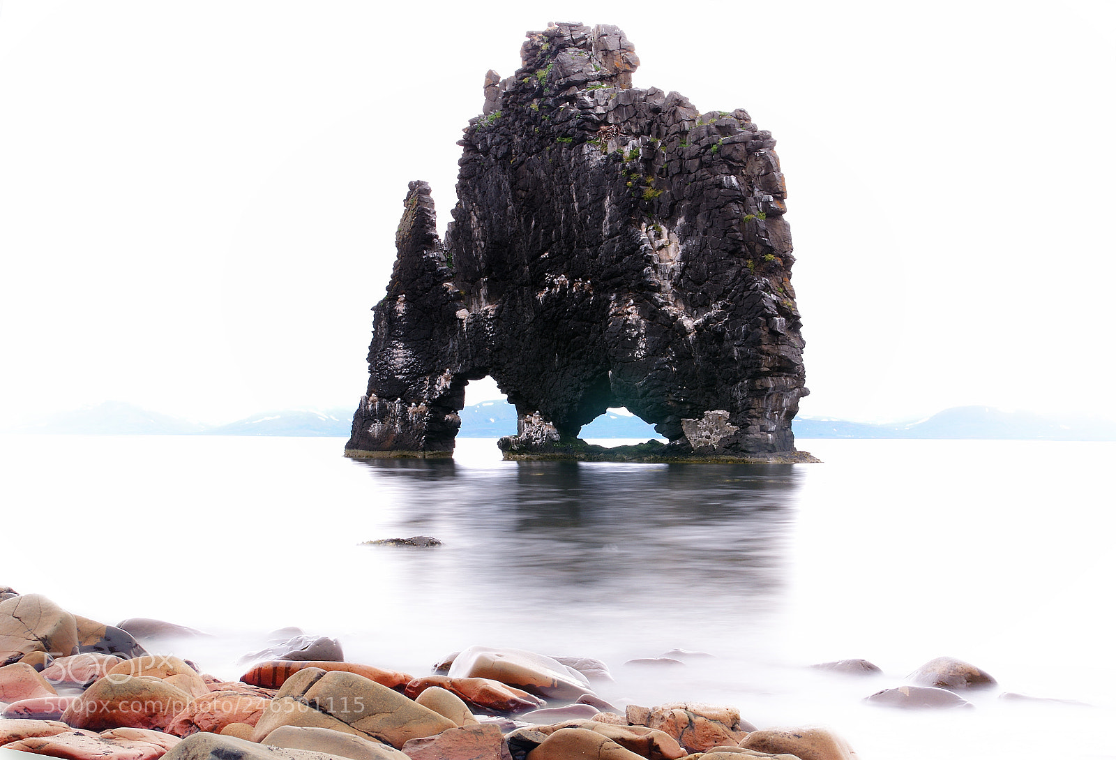 Pentax K-3 sample photo. Hvitserkur photography